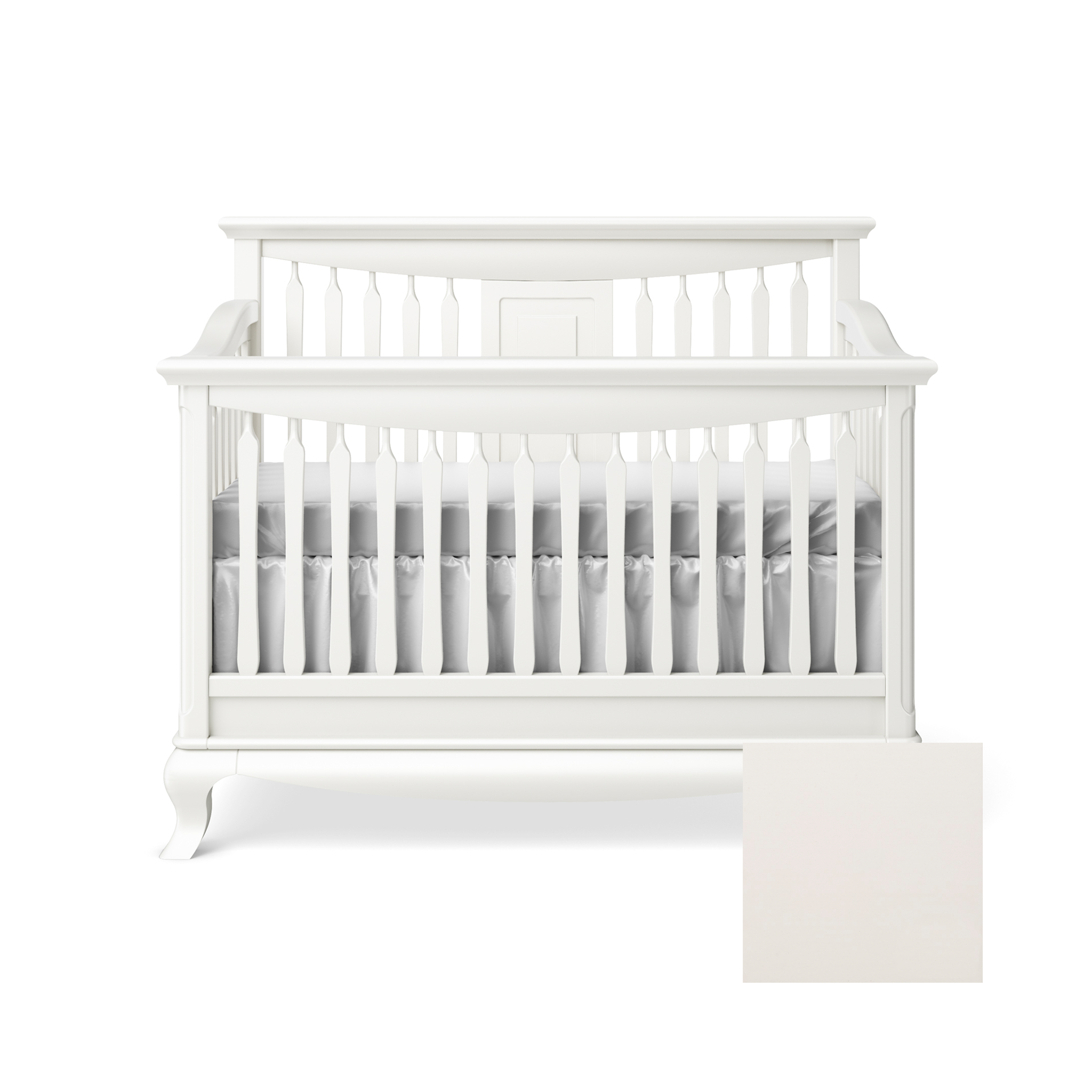 Antonio Convertible Crib with Open Panel - Tots to Teens Furniture