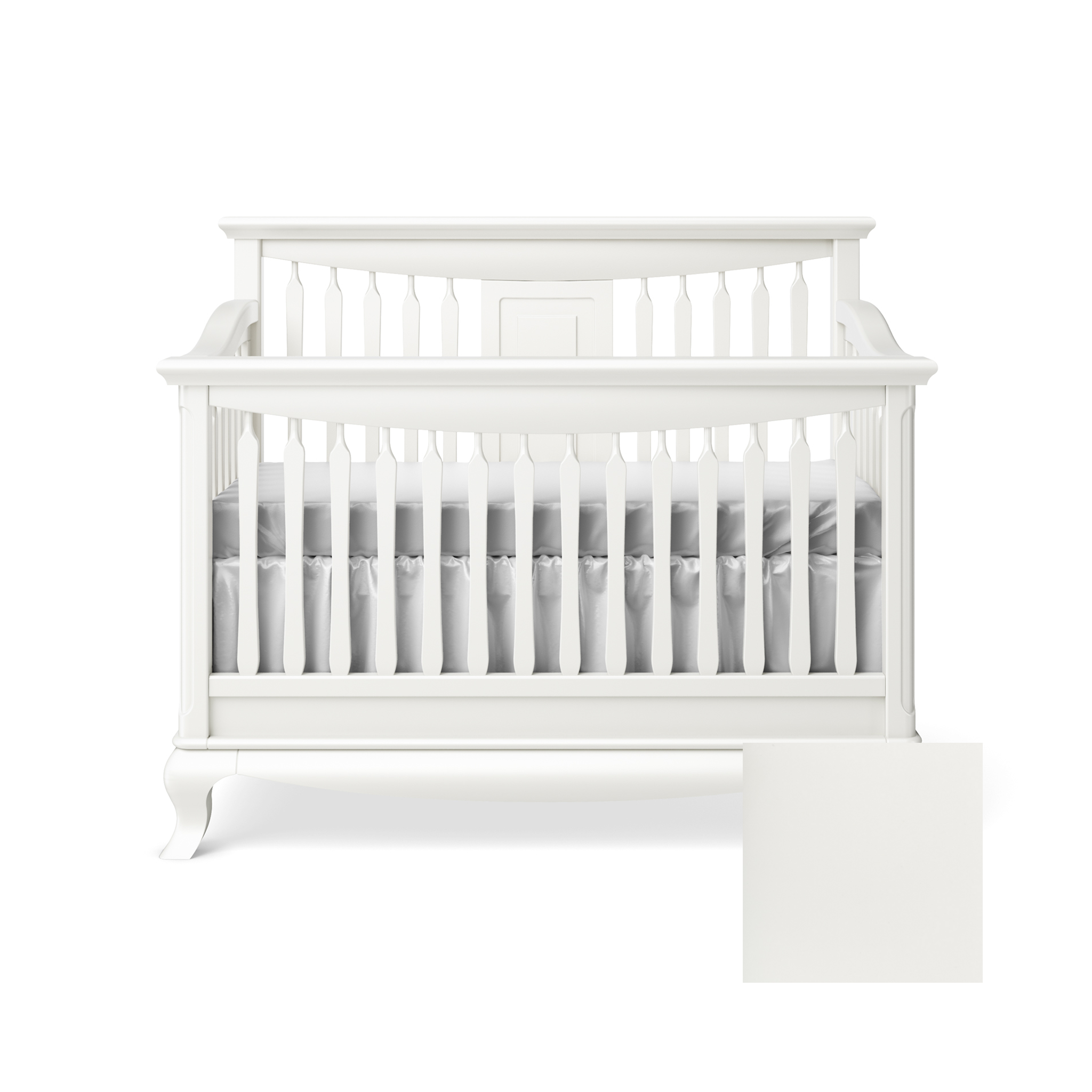 Antonio Convertible Crib with Open Panel - Tots to Teens Furniture