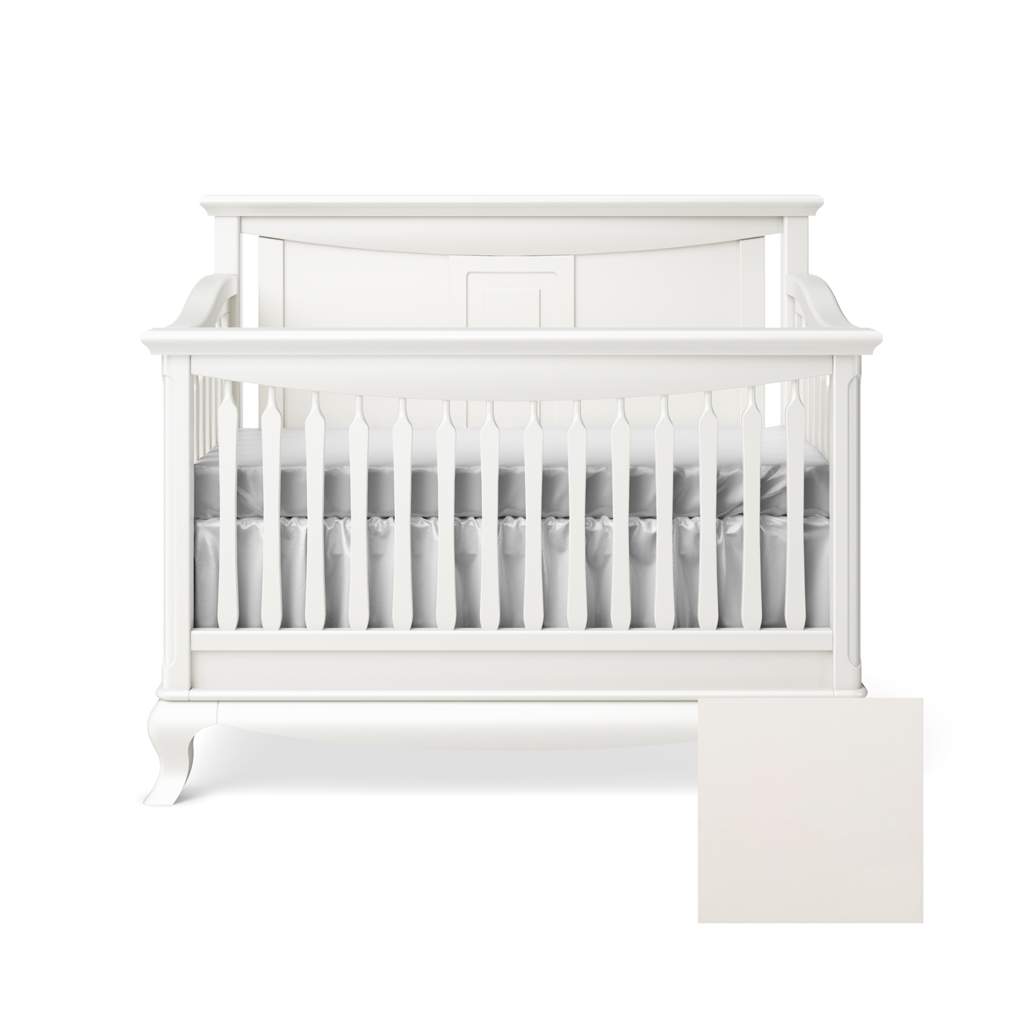 Antonio Convertible Crib with Solid Panel - Tots to Teens Furniture