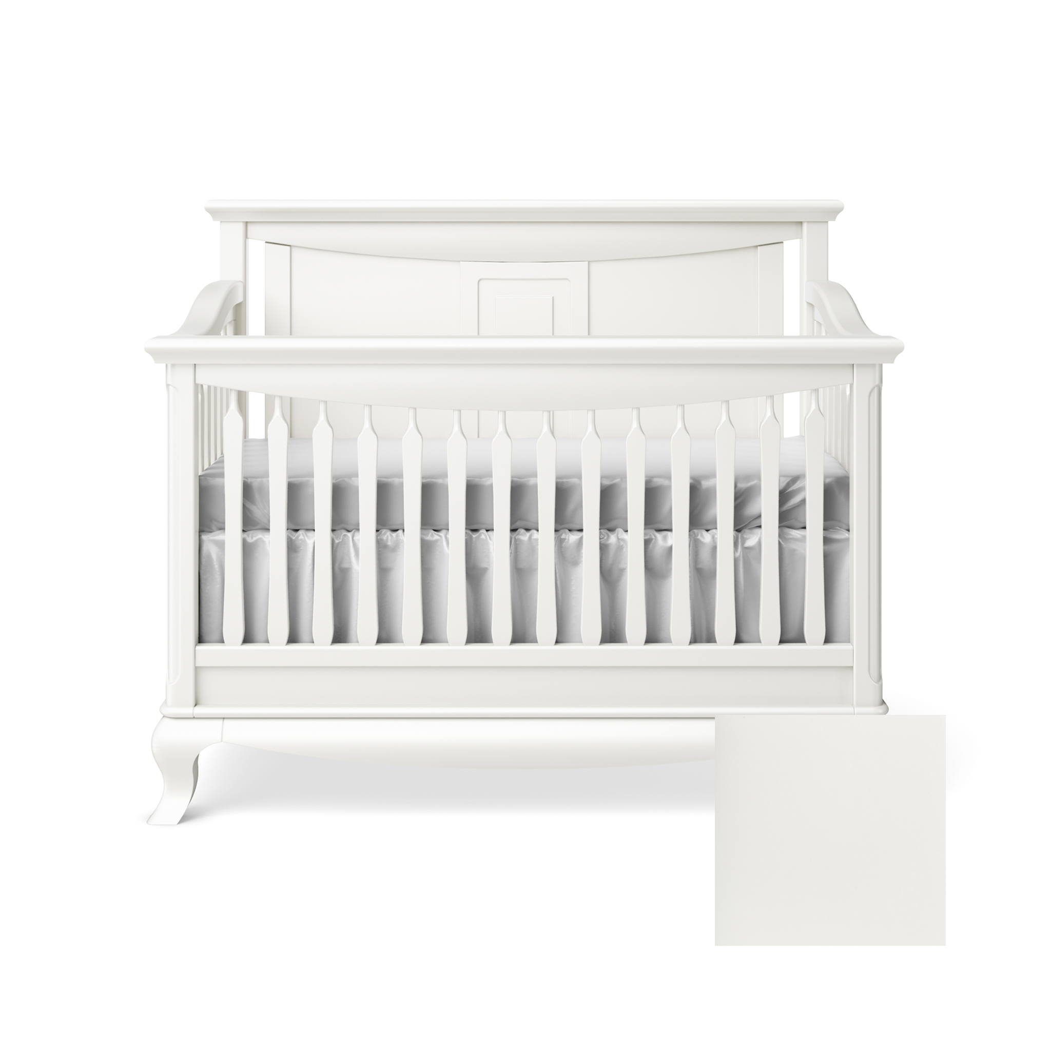Antonio Convertible Crib with Solid Panel - Tots to Teens Furniture