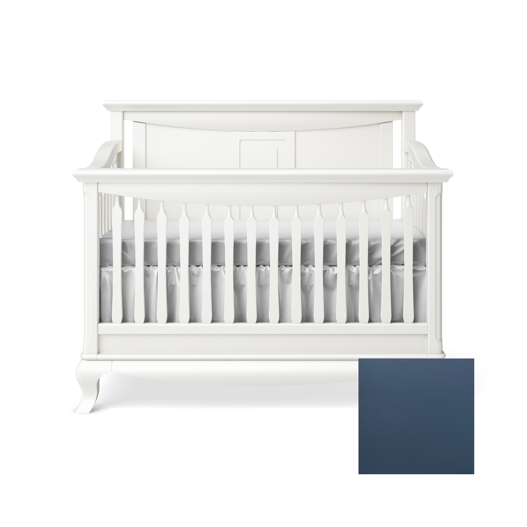 Antonio Convertible Crib with Solid Panel - Tots to Teens Furniture