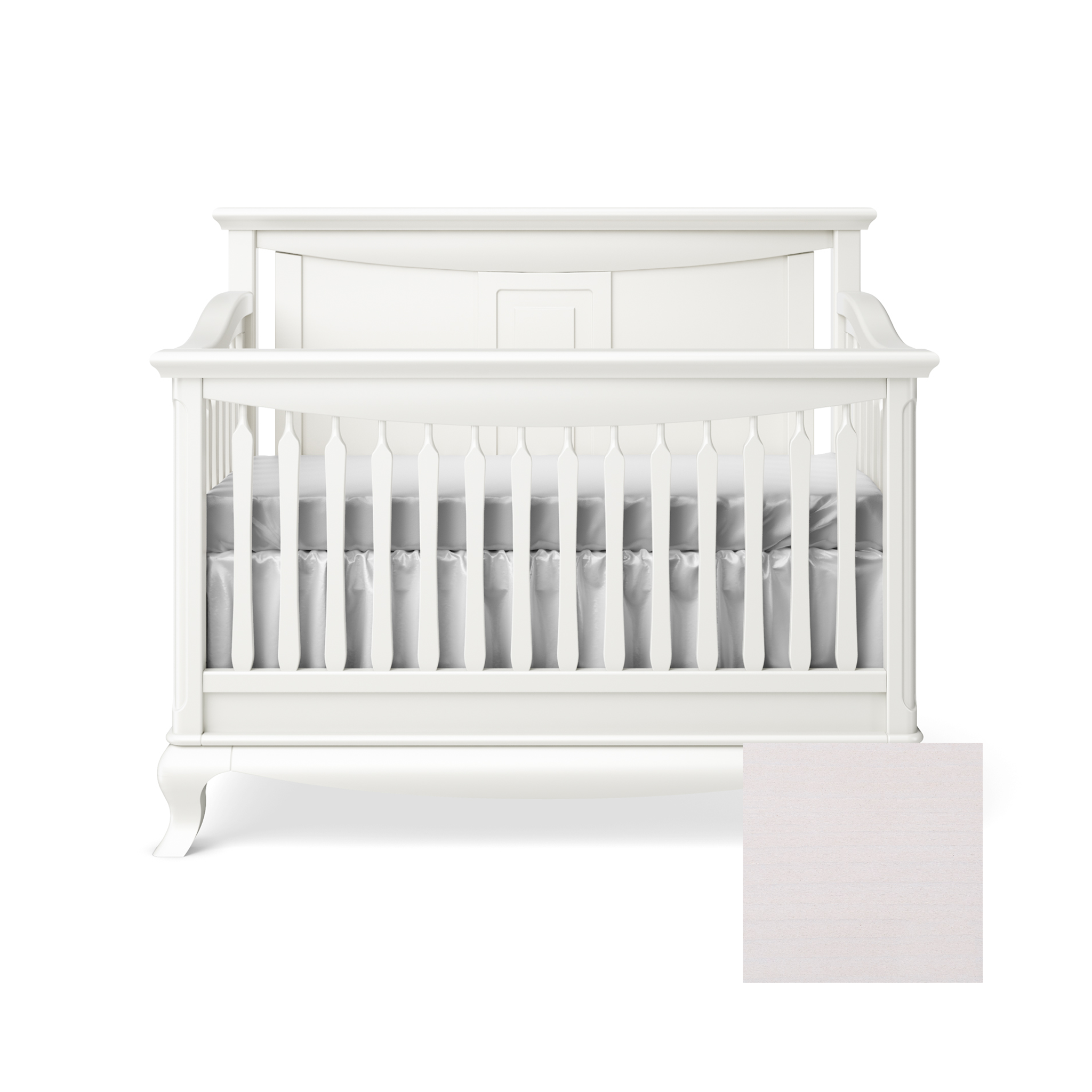 Antonio Convertible Crib with Solid Panel - Tots to Teens Furniture