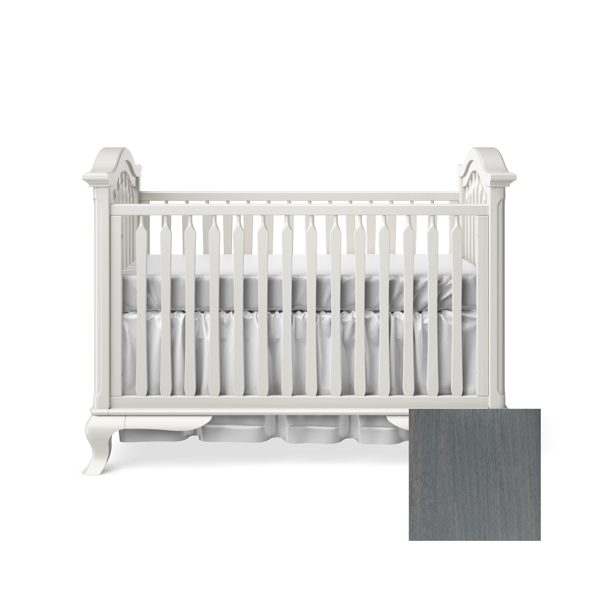 Cleopatra Classic Crib - Tots to Teens Furniture