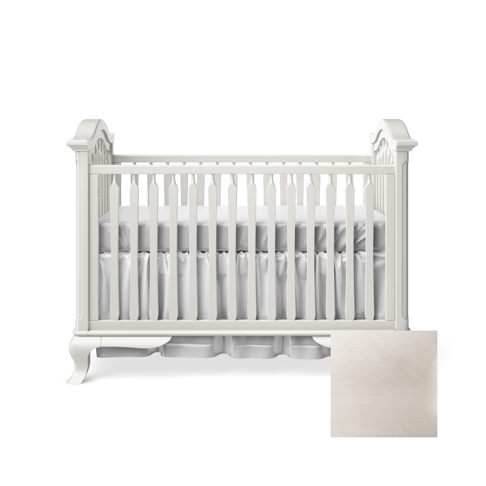 Cleopatra Classic Crib - Tots to Teens Furniture