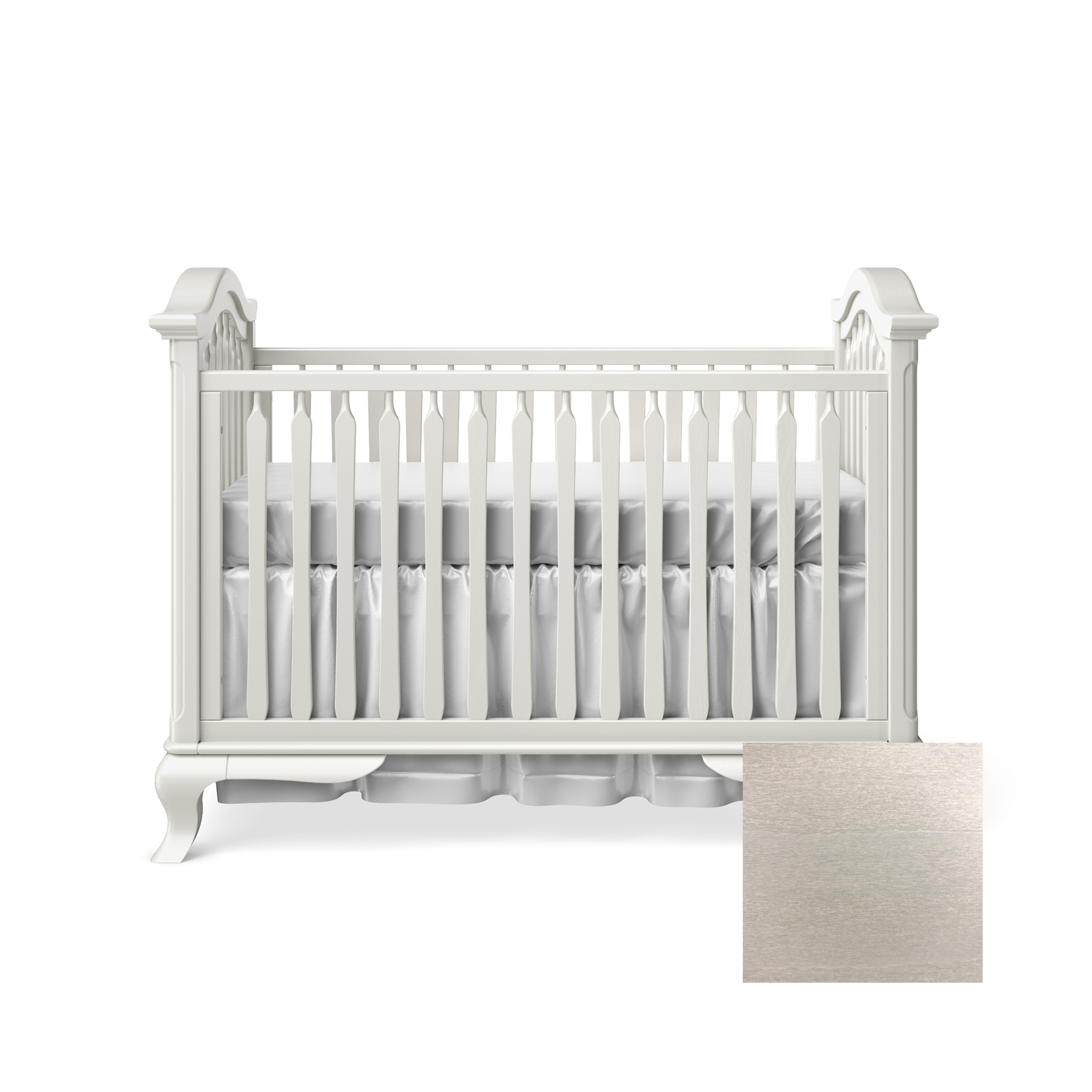 Cleopatra Classic Crib - Tots to Teens Furniture