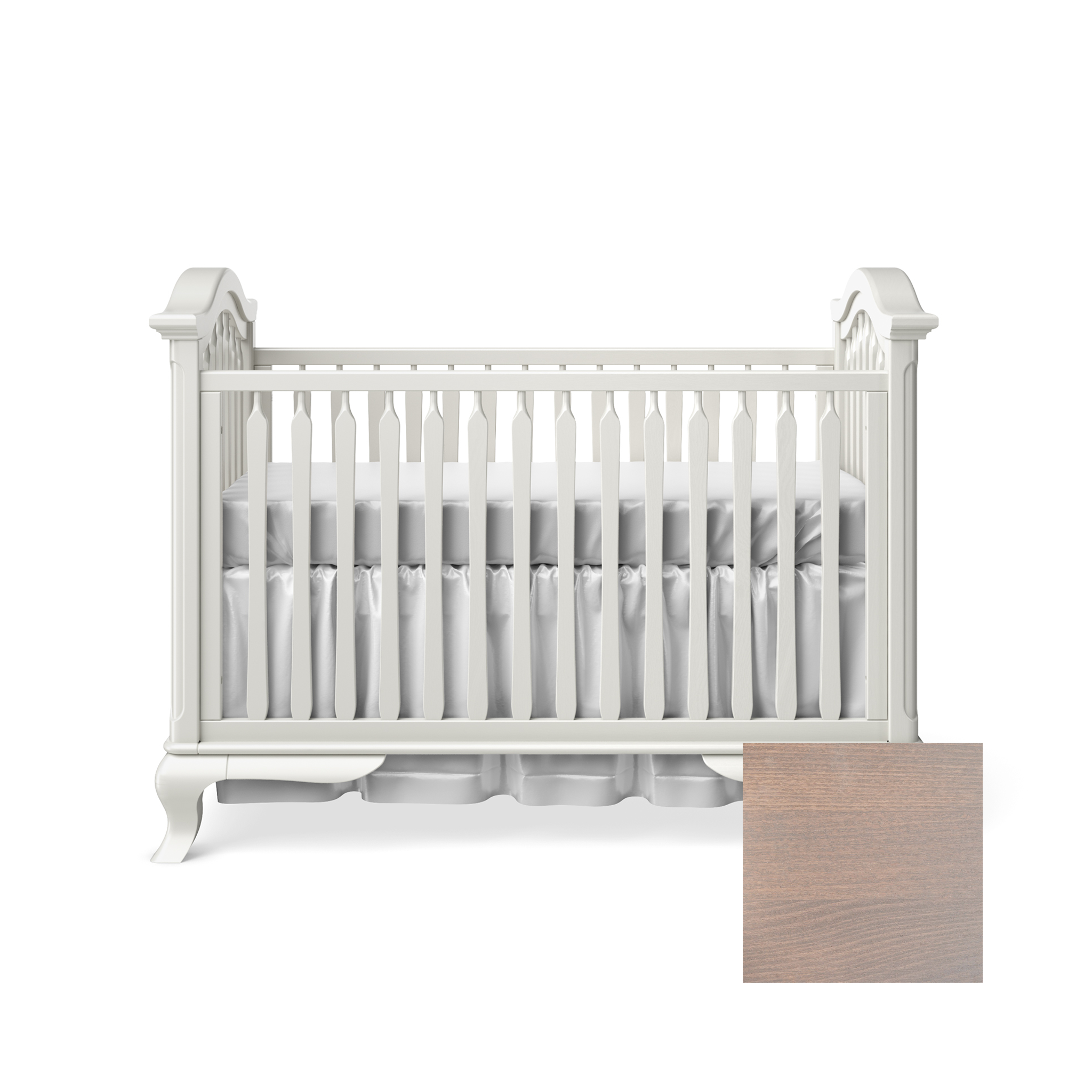 Cleopatra Classic Crib - Tots to Teens Furniture