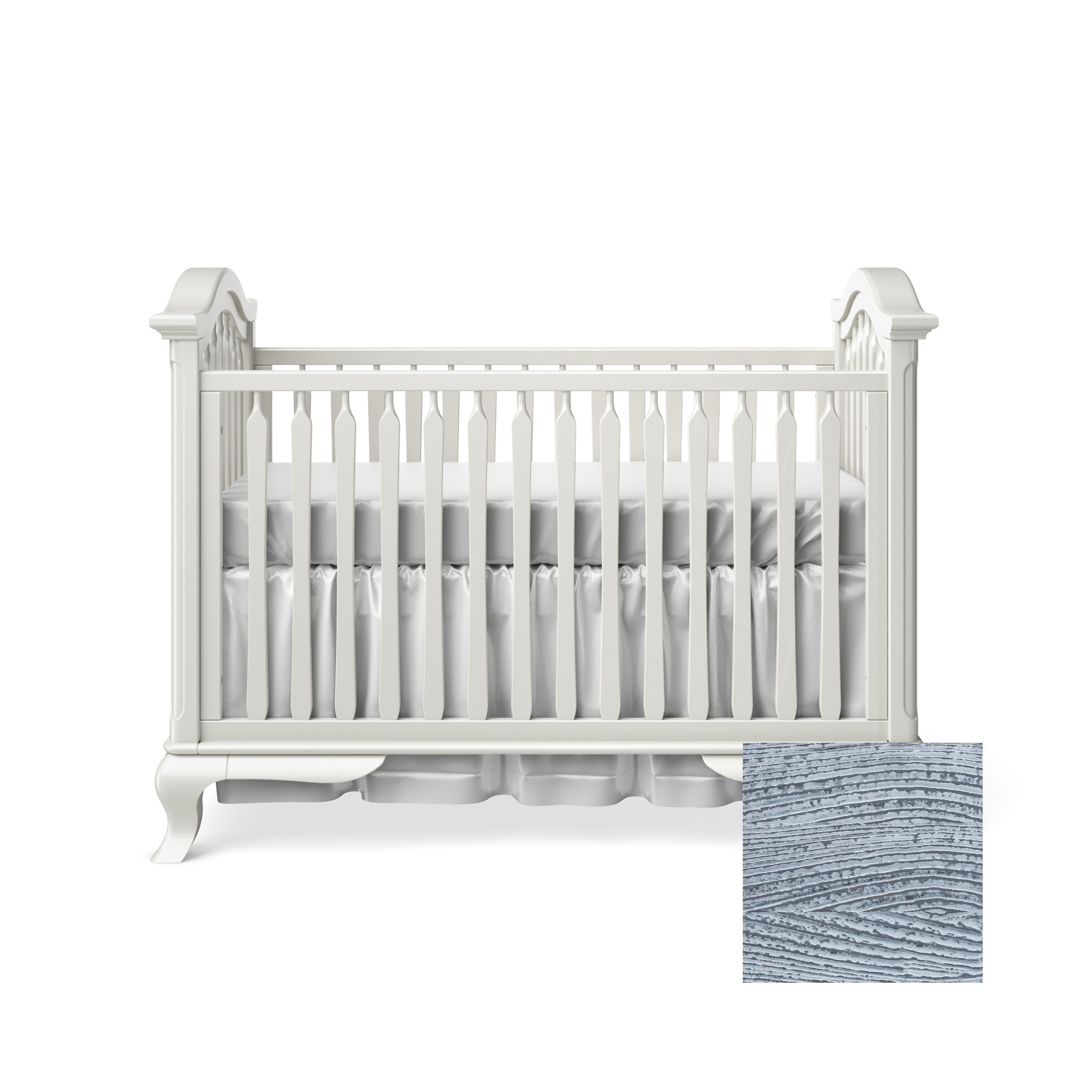 Cleopatra Classic Crib - Tots to Teens Furniture