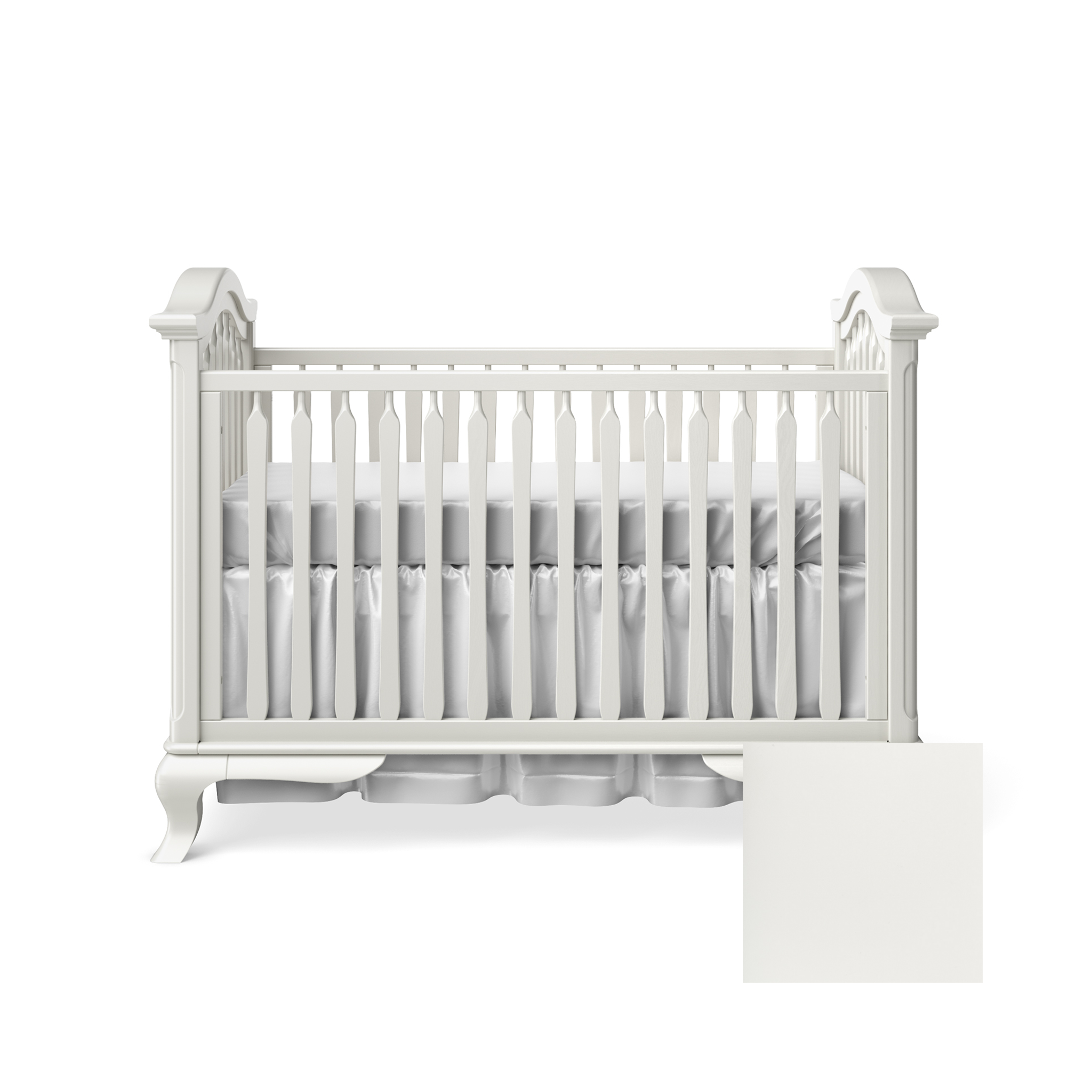 Cleopatra Classic Crib - Tots to Teens Furniture