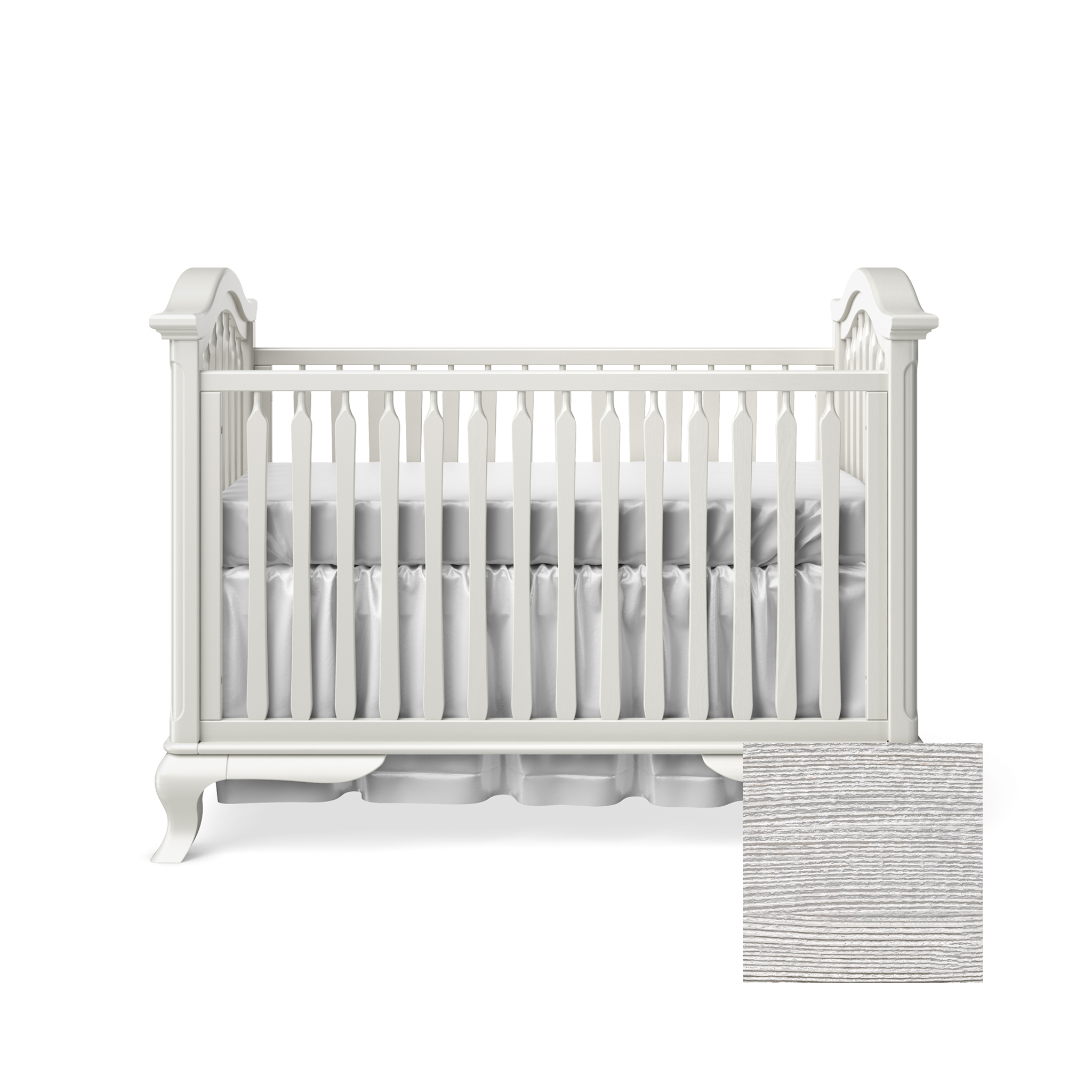 Cleopatra Classic Crib - Tots to Teens Furniture