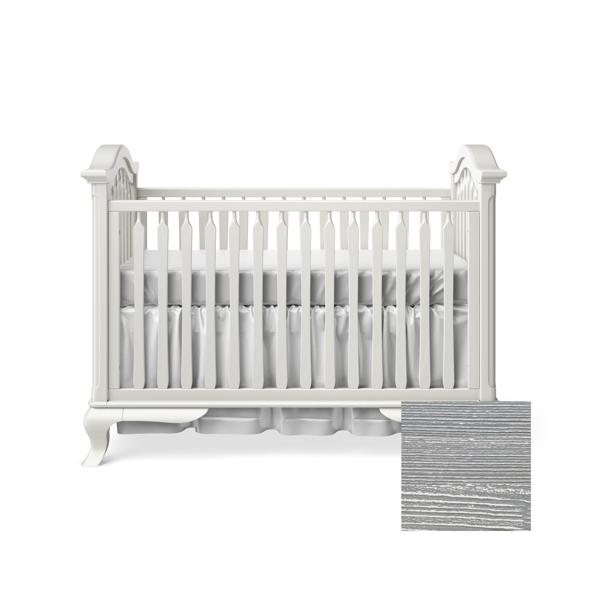 Cleopatra Classic Crib - Tots to Teens Furniture