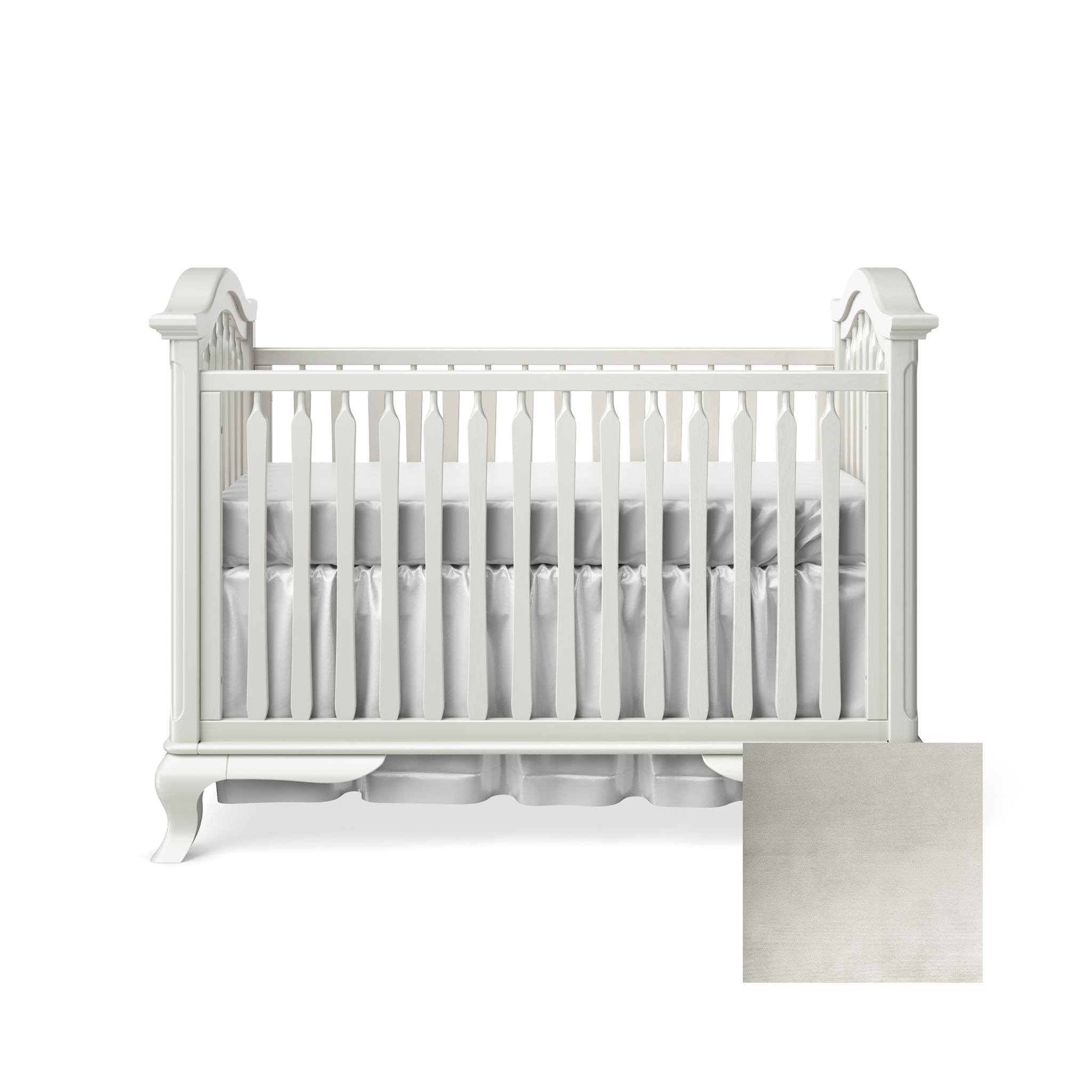 Cleopatra Classic Crib - Tots to Teens Furniture