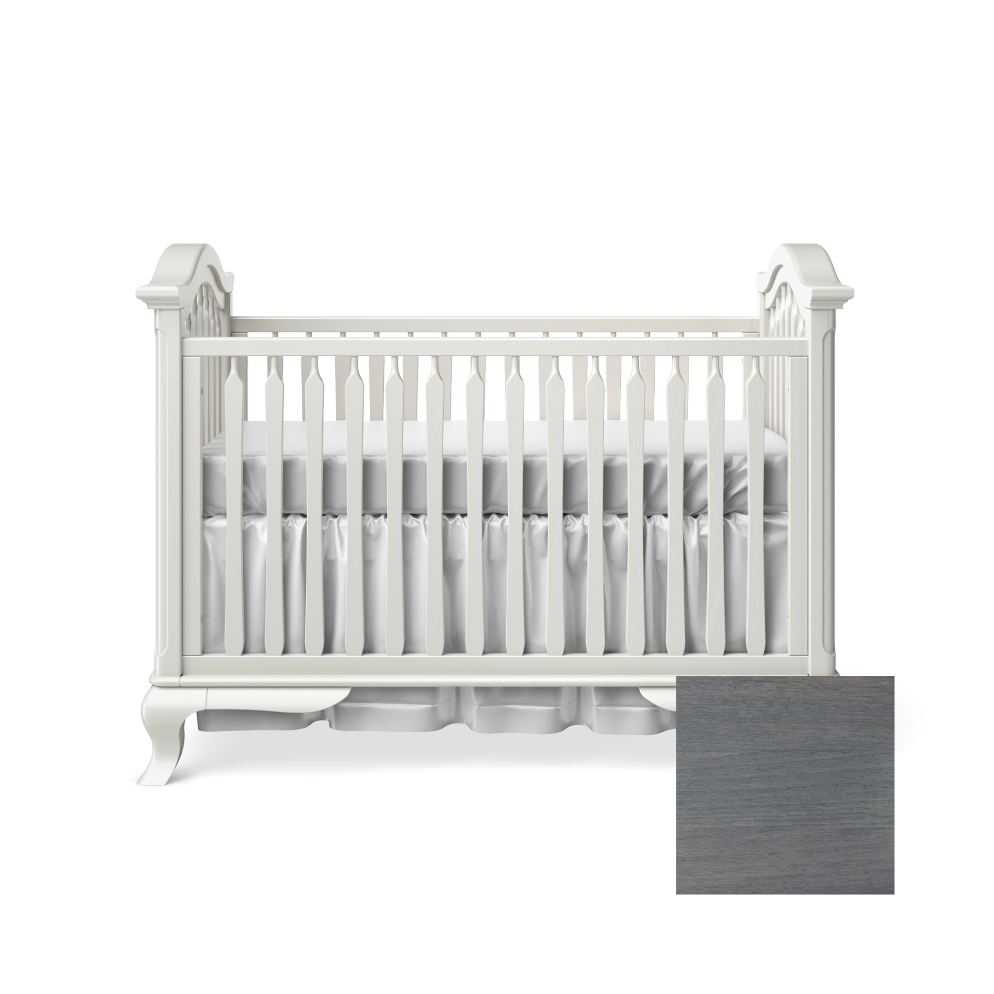 Cleopatra Classic Crib - Tots to Teens Furniture