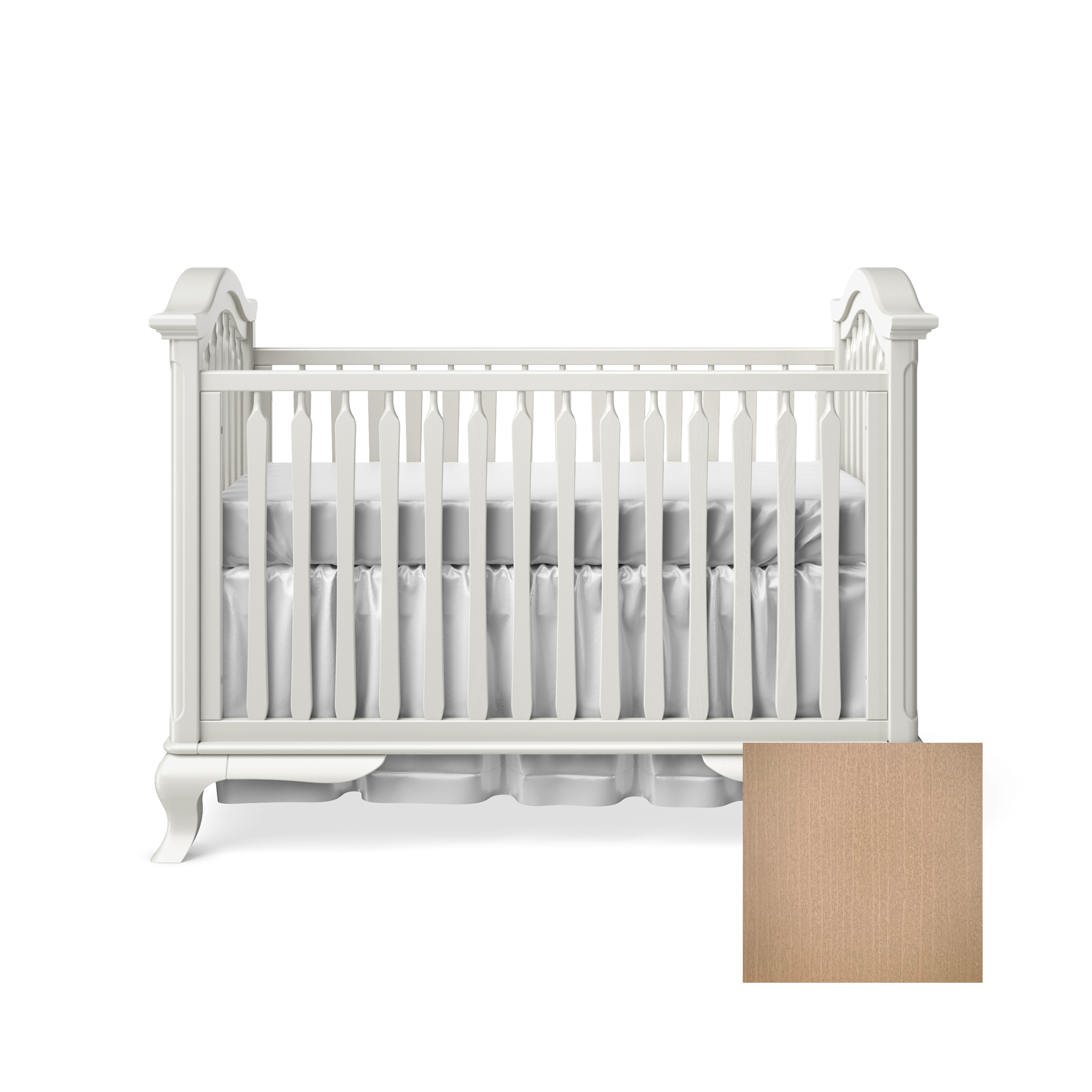 Cleopatra Classic Crib - Tots to Teens Furniture
