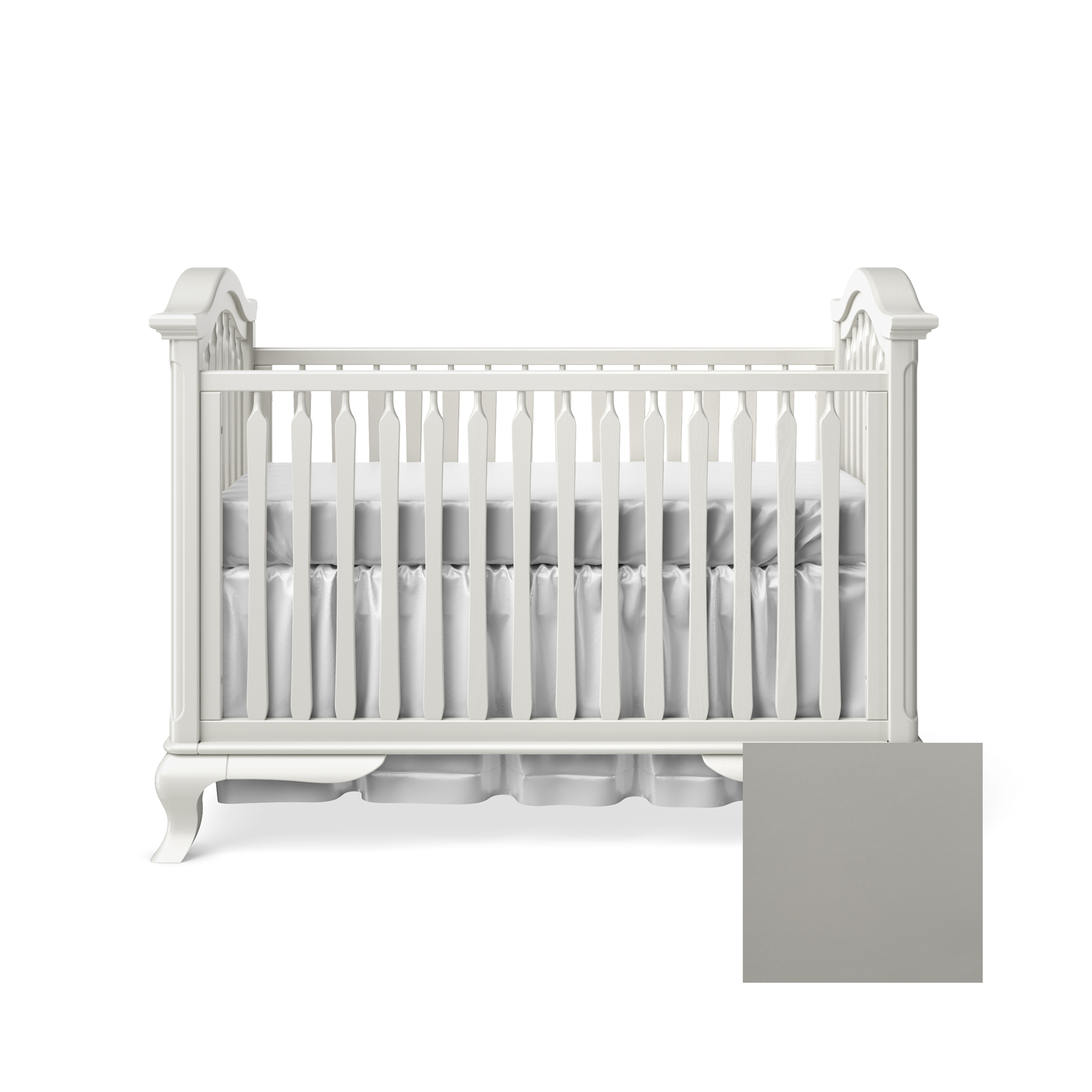 Cleopatra Classic Crib - Tots to Teens Furniture