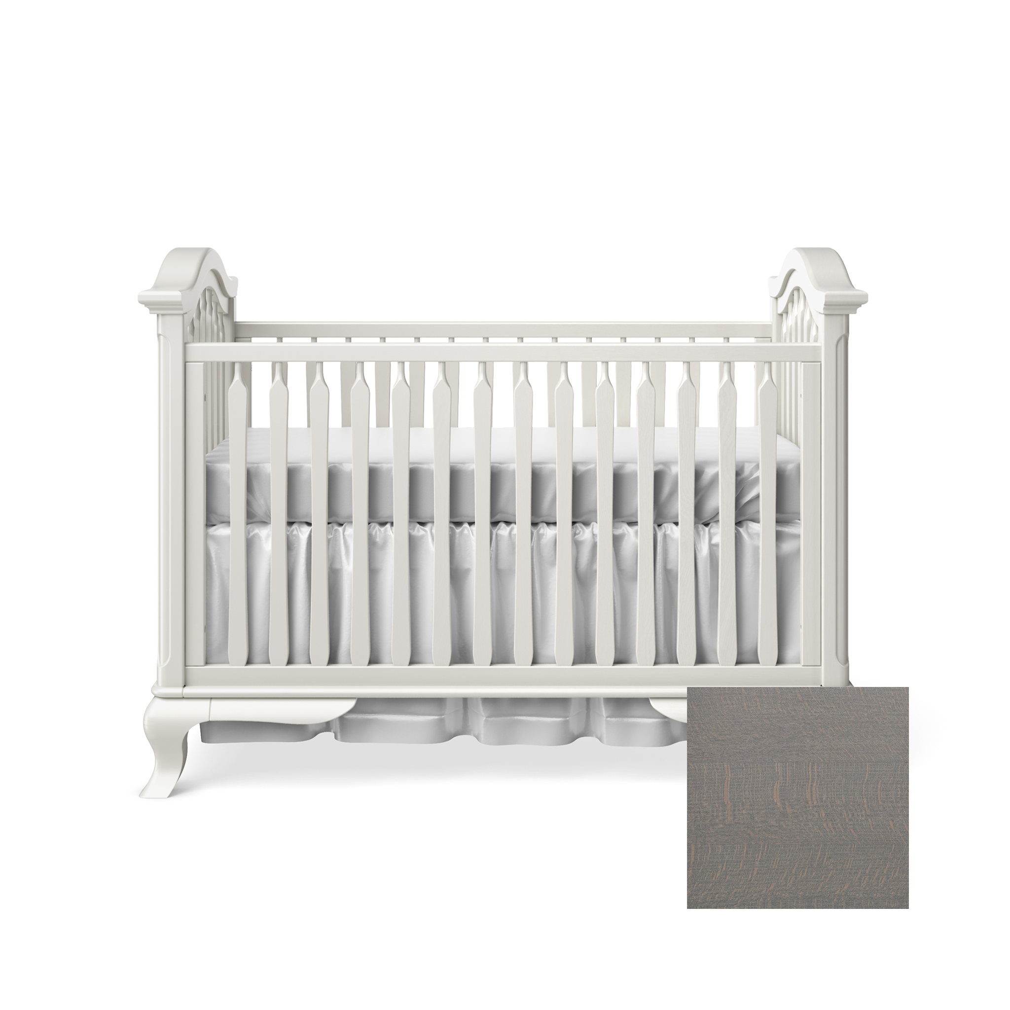 Cleopatra Classic Crib - Tots to Teens Furniture