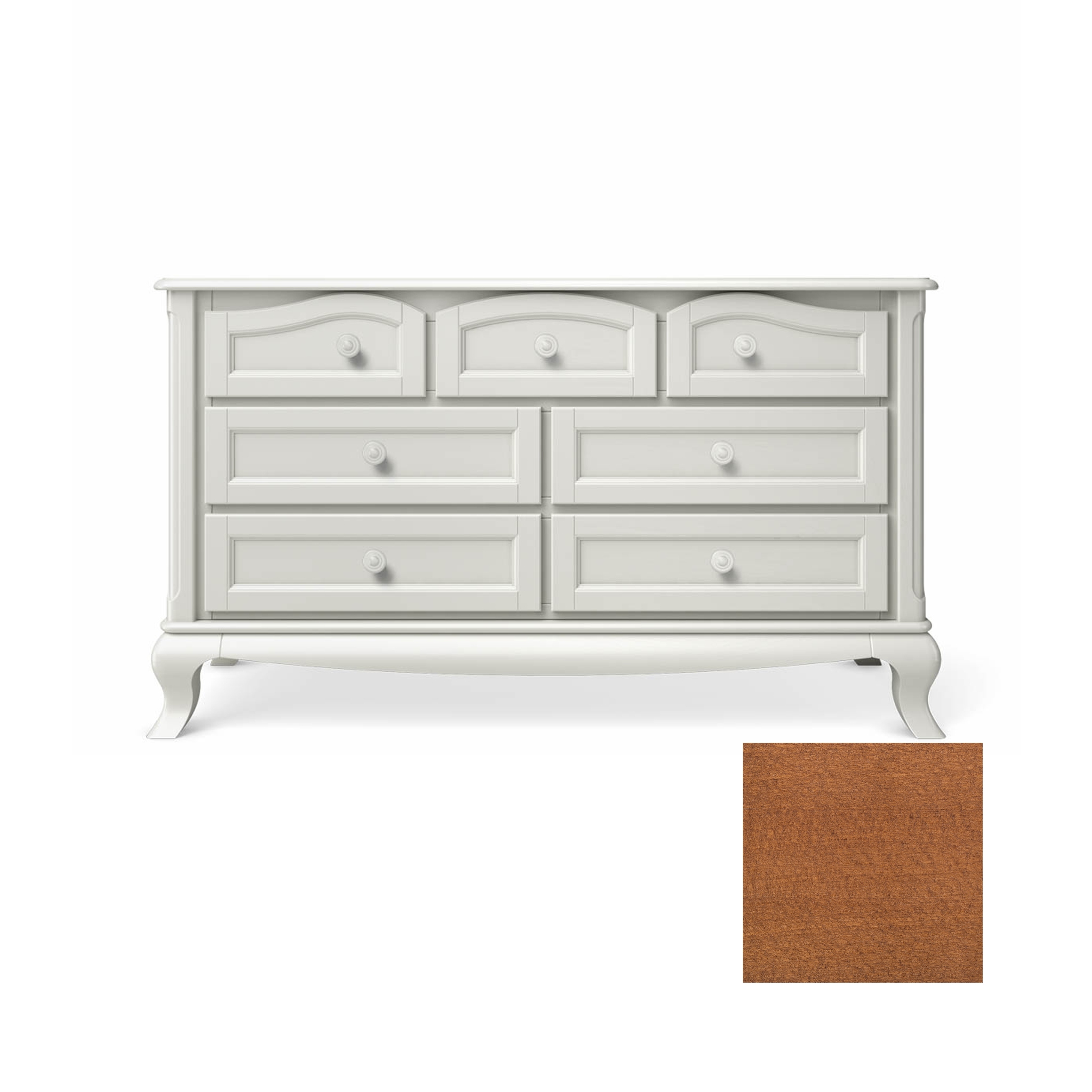 Romina Cleopatra Double Dresser - Tots to Teens Furniture