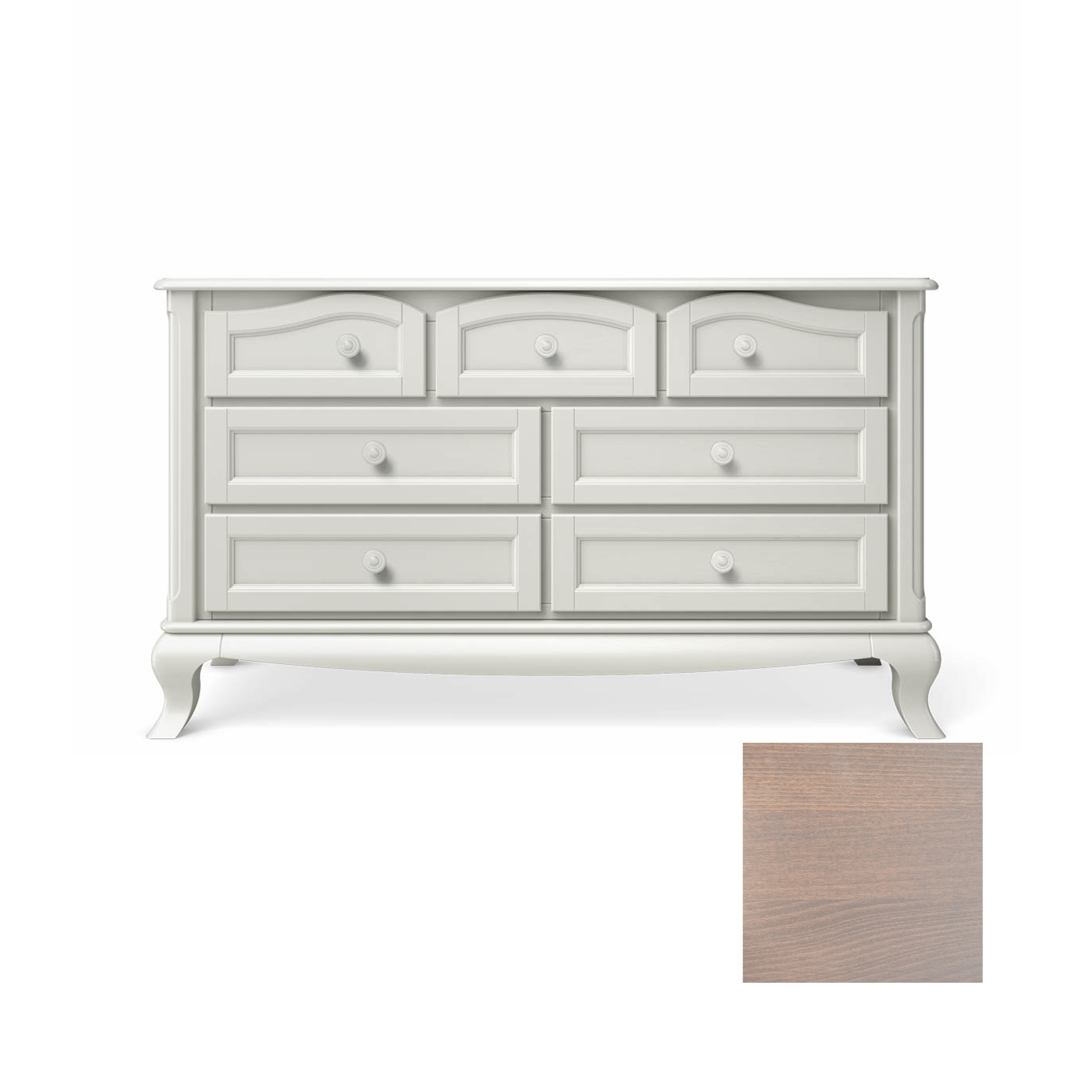 Romina Cleopatra Double Dresser - Tots to Teens Furniture
