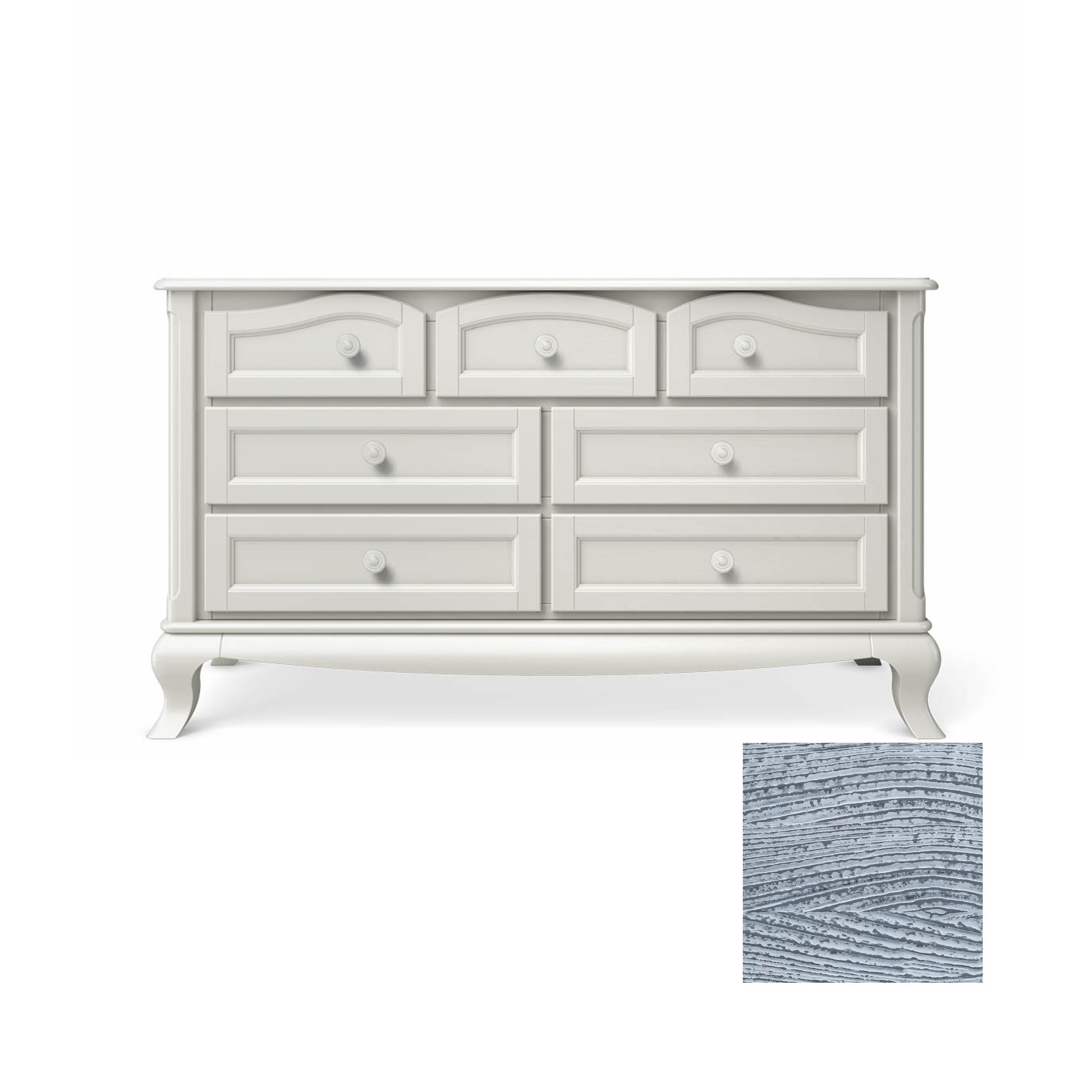 Romina Cleopatra Double Dresser - Tots to Teens Furniture