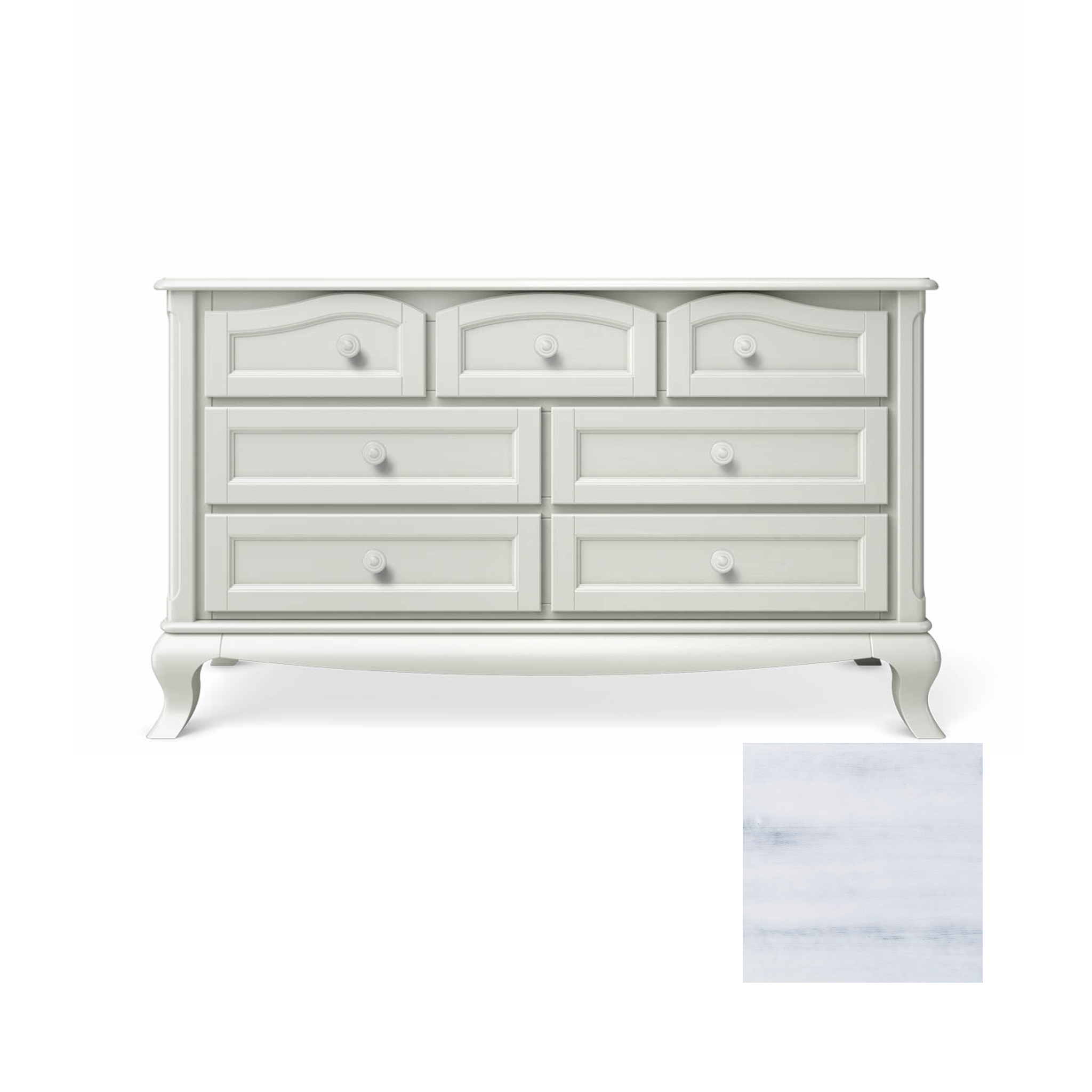 Romina Cleopatra Double Dresser - Tots to Teens Furniture