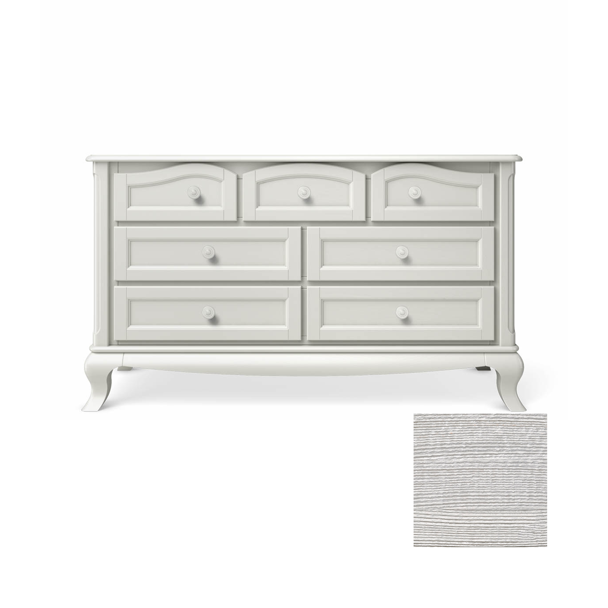 Romina Cleopatra Double Dresser - Tots to Teens Furniture