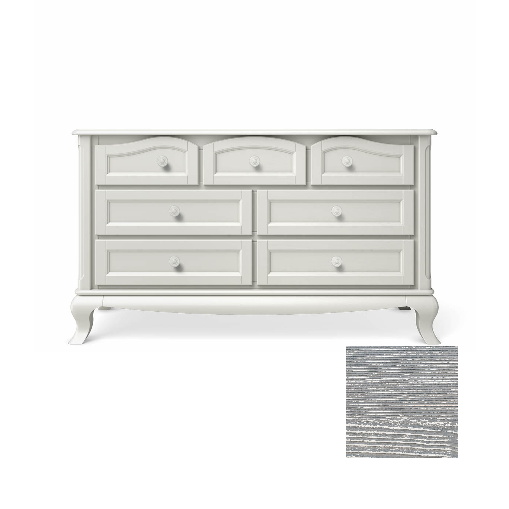 Romina Cleopatra Double Dresser - Tots to Teens Furniture