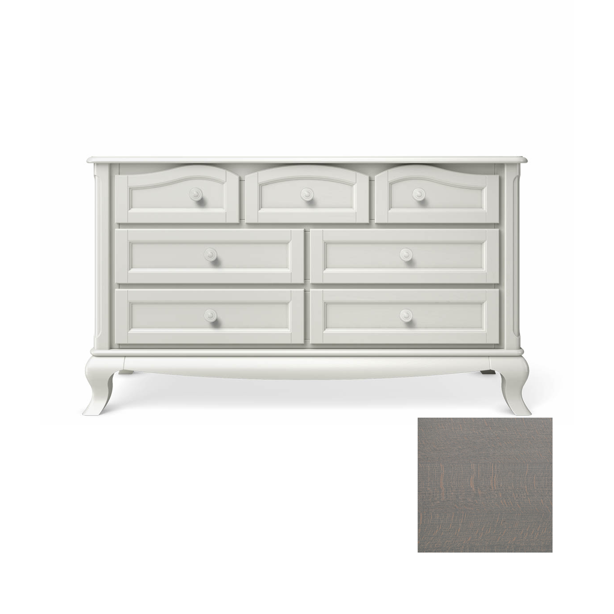 Romina Cleopatra Double Dresser - Tots to Teens Furniture
