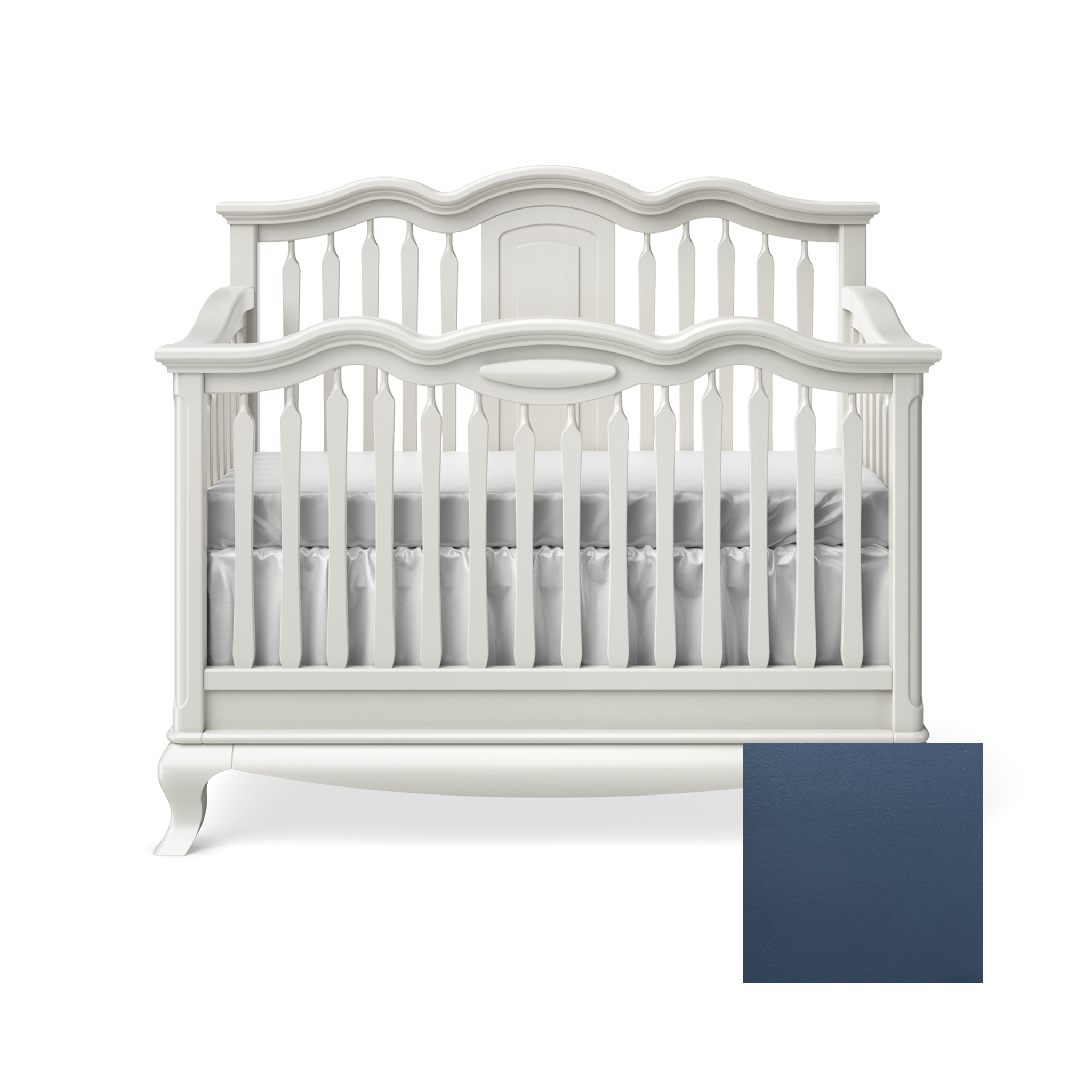Cleopatra Convertible Crib with Open Panel - Tots to Teens Furniture