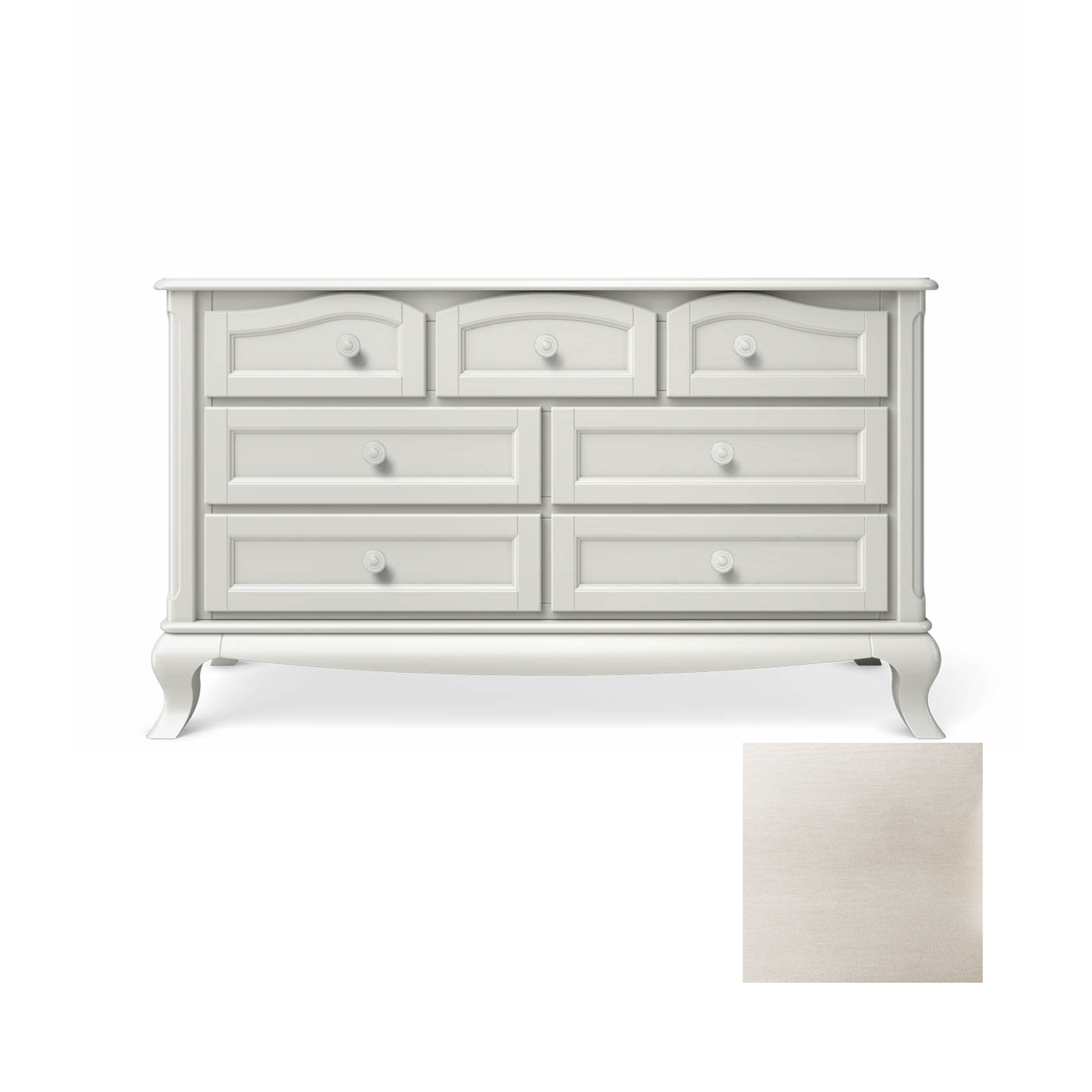 Romina Cleopatra Double Dresser - Tots to Teens Furniture