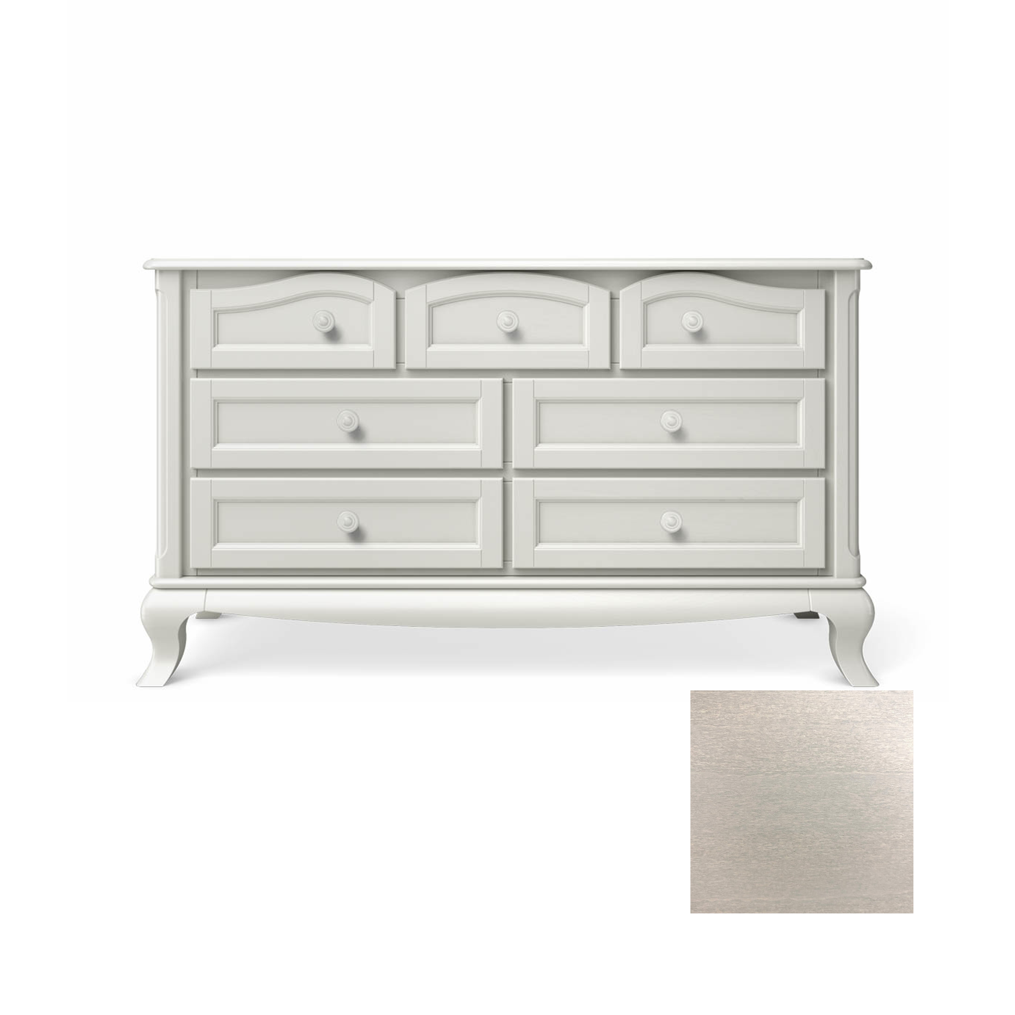 Romina Cleopatra Double Dresser - Tots to Teens Furniture