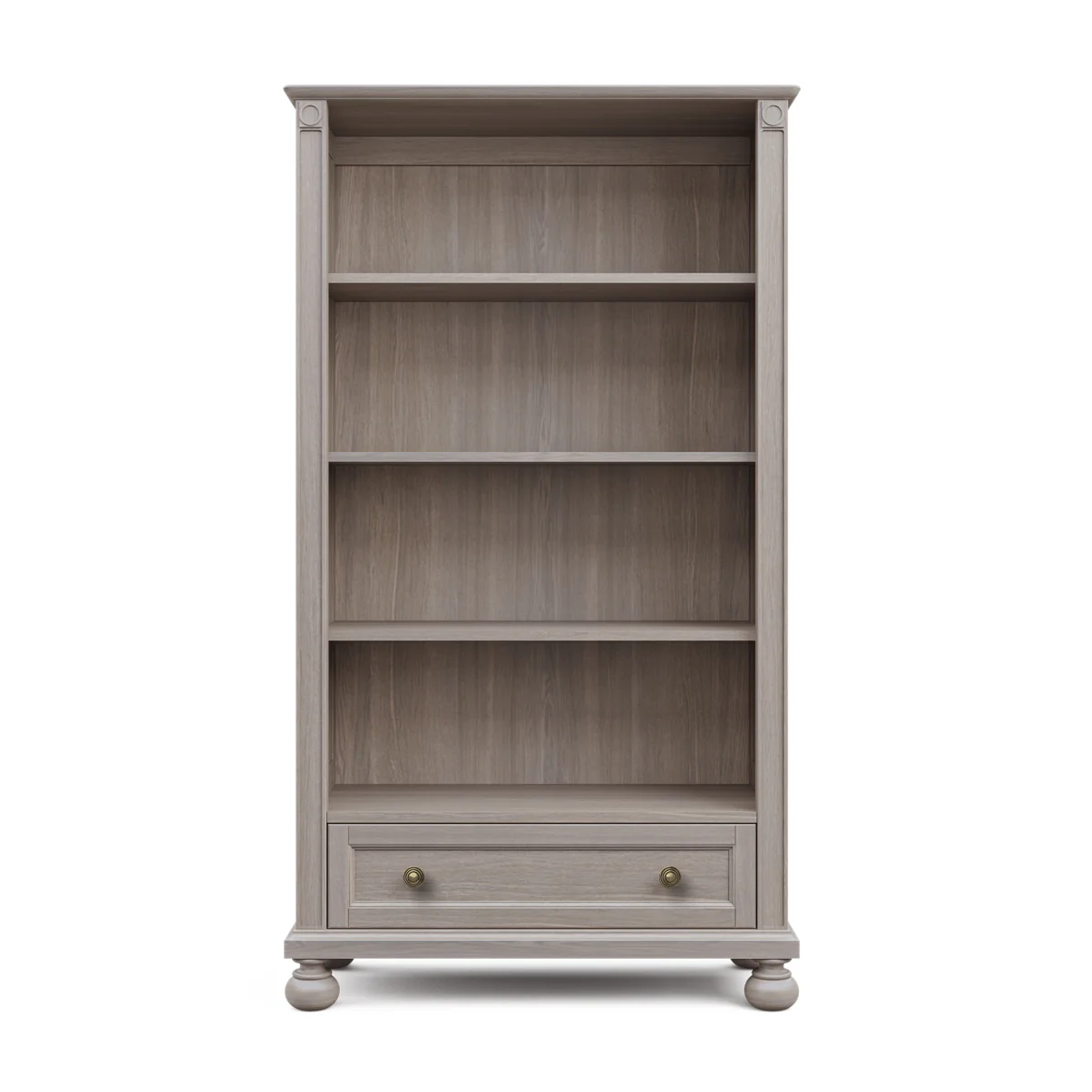 Romina Dakota Bookcase Ash Bronze - Tots to Teens Furniture