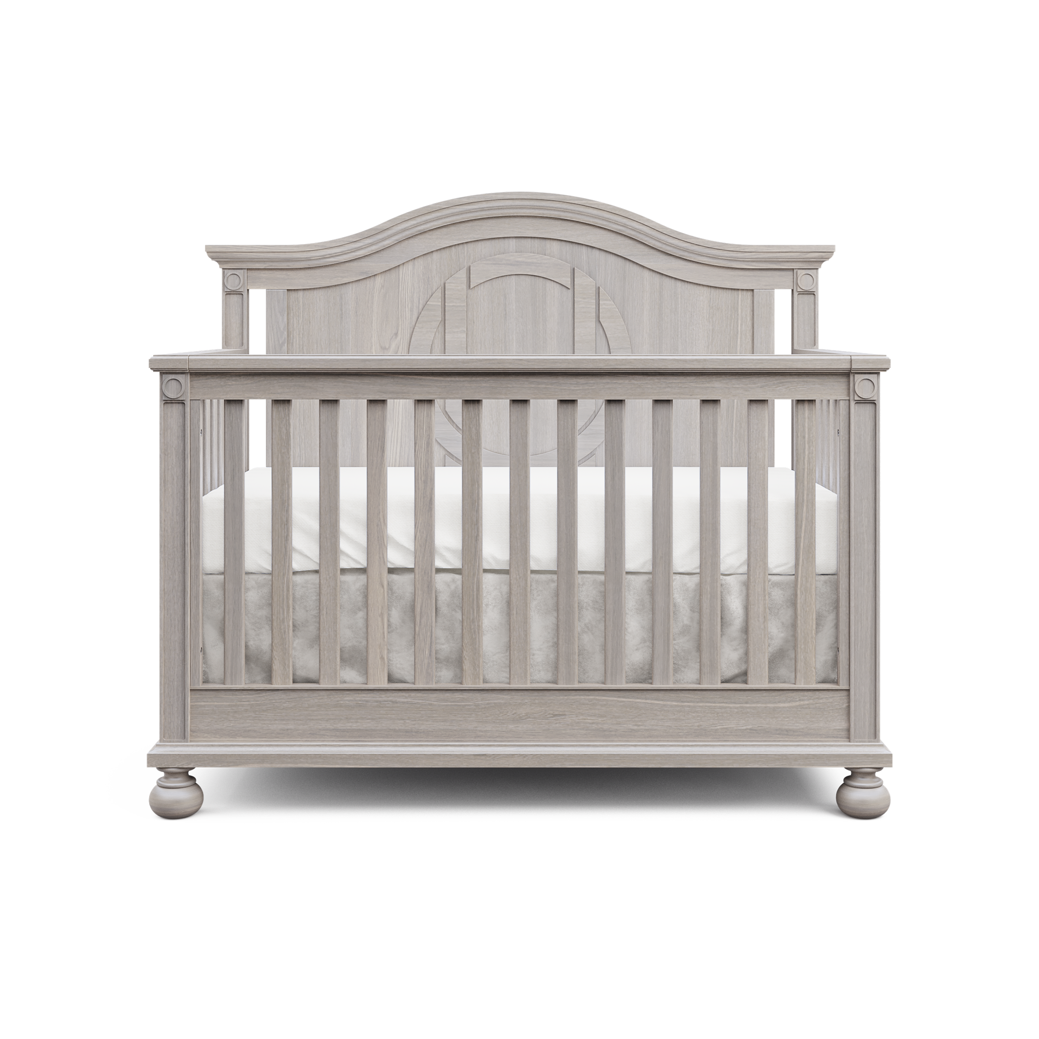 Romina Dakota Convertible Crib Ash - Tots to Teens Furniture