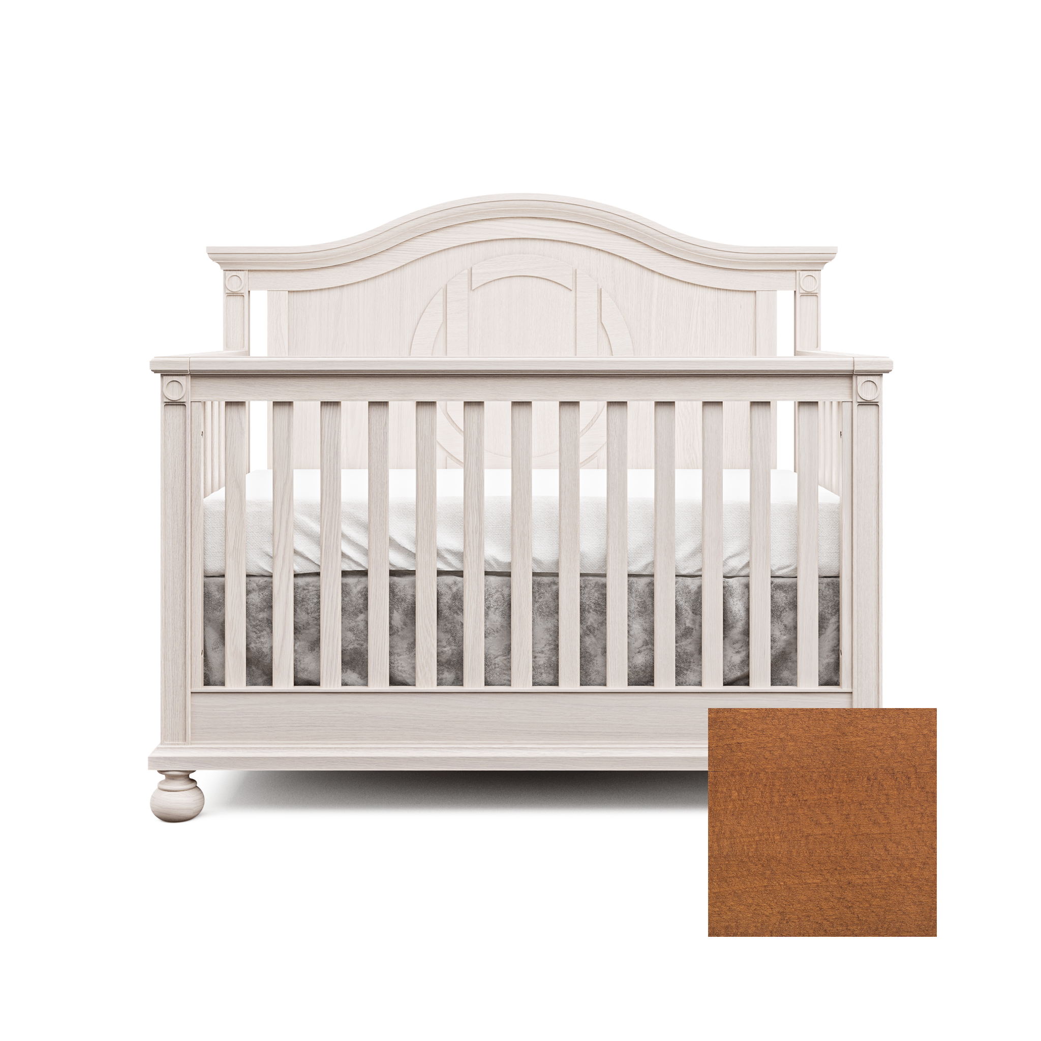 Romina Dakota Convertible Crib Bruno Antico - Tots to Teens Furniture