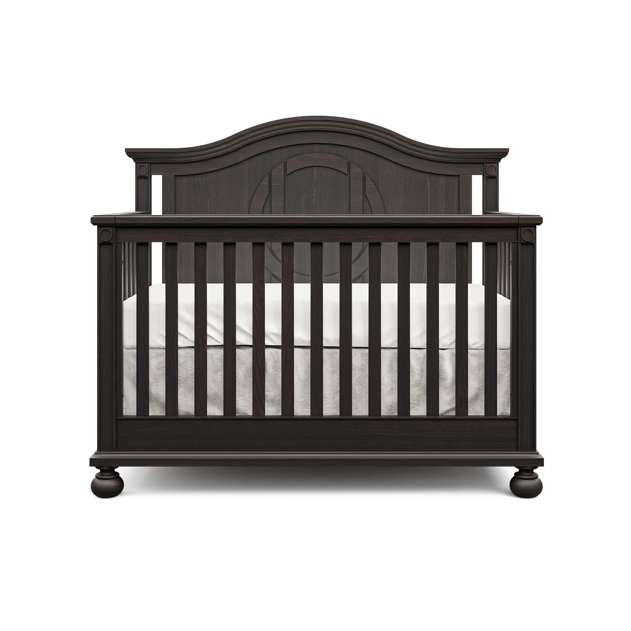 Romina Dakota Convertible Crib Bruno Rosso - Tots to Teens Furniture