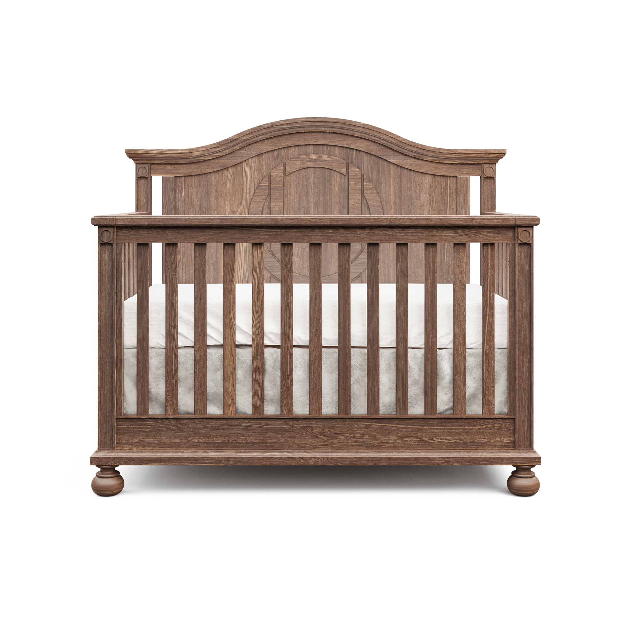 Romina Dakota Convertible Crib Nocello - Tots to Teens Furniture