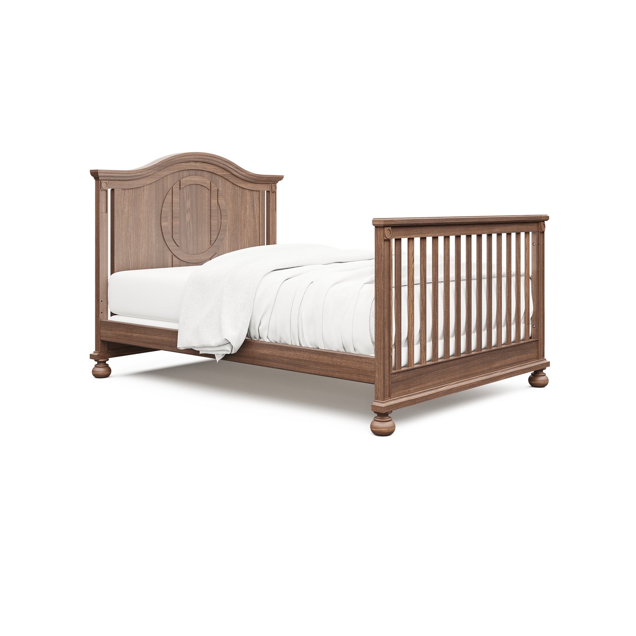 Romina Dakota Convertible Crib Nocello - Tots to Teens Furniture