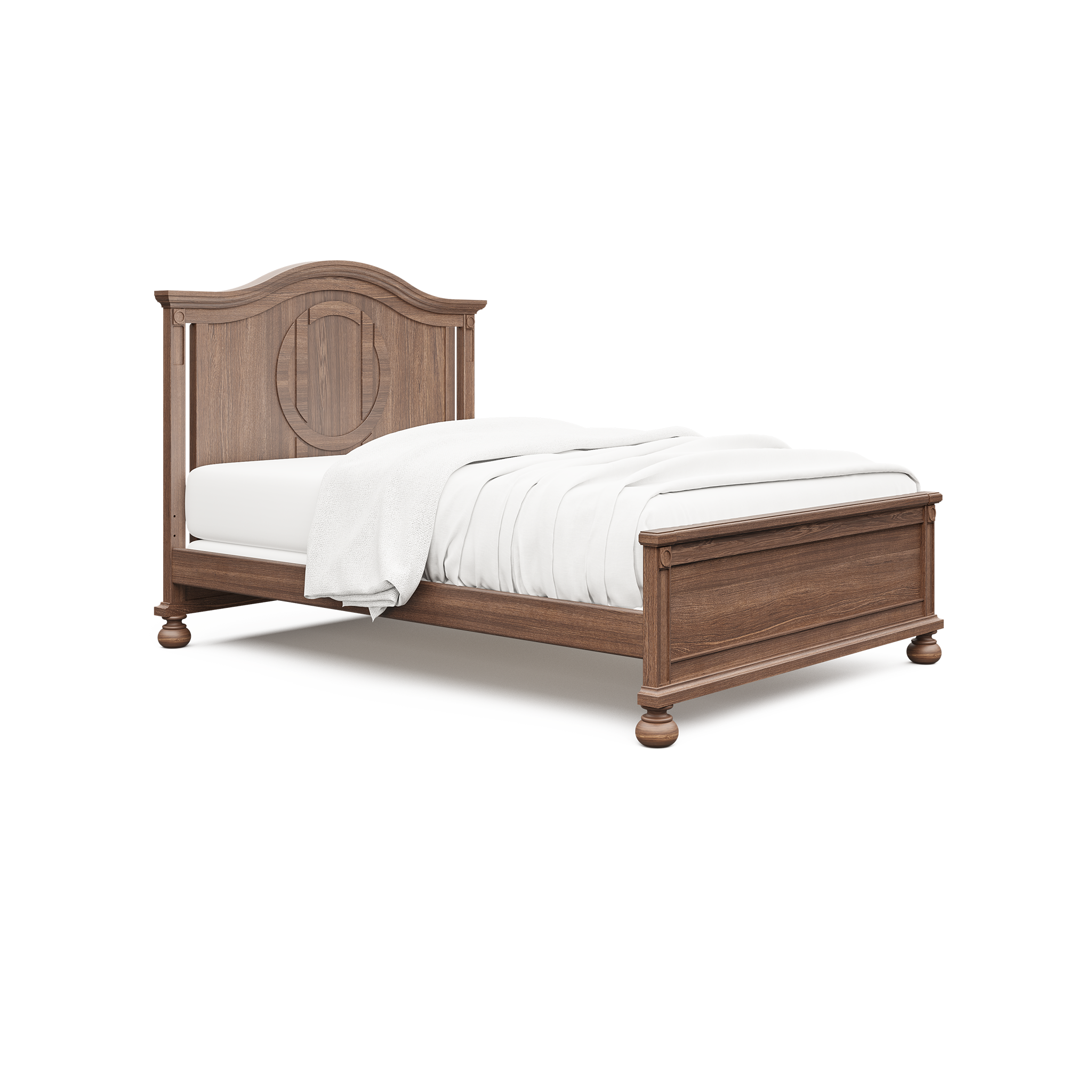 Romina Dakota Convertible Crib Nocello - Tots to Teens Furniture