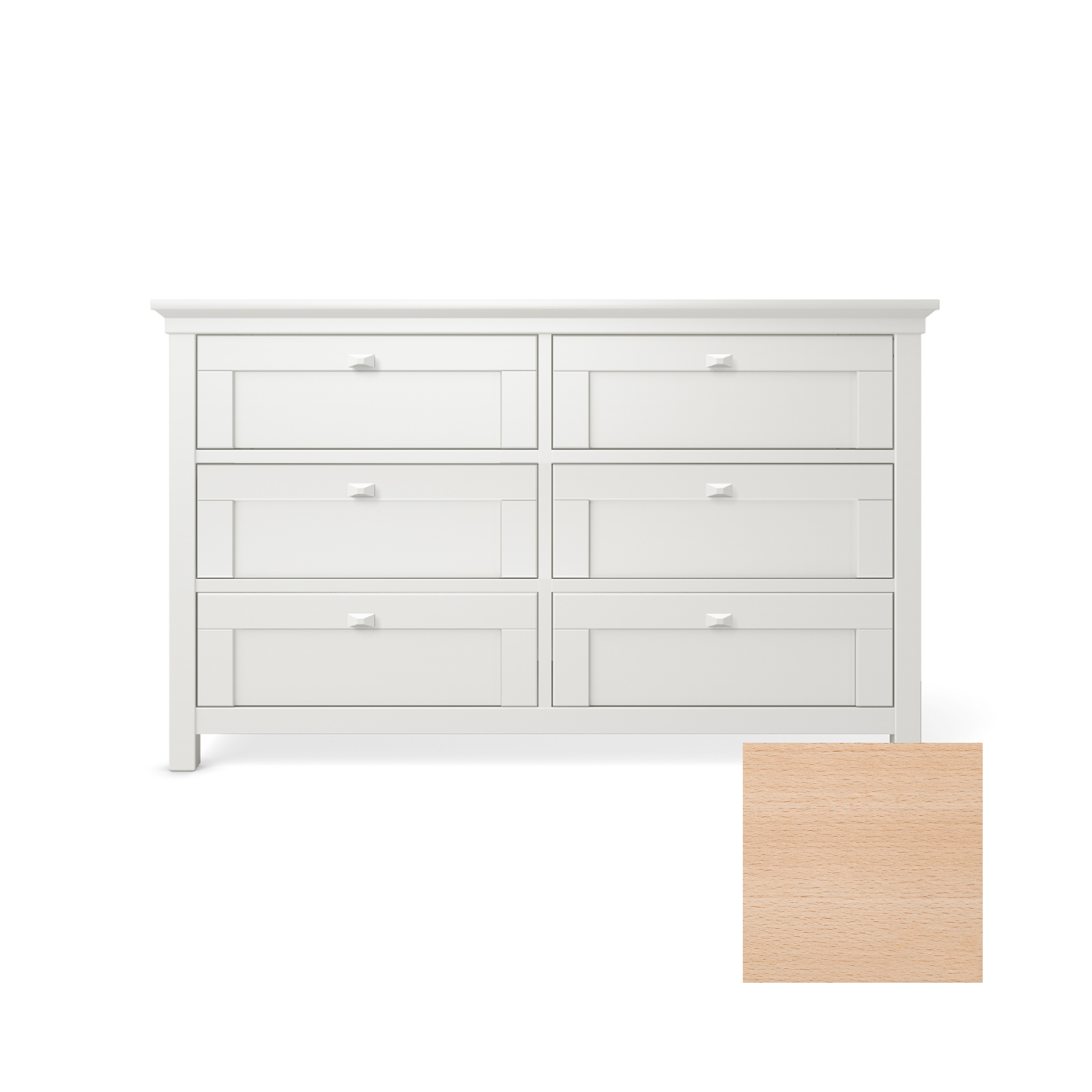 Romina Karisma Double Dresser - Tots to Teens Furniture