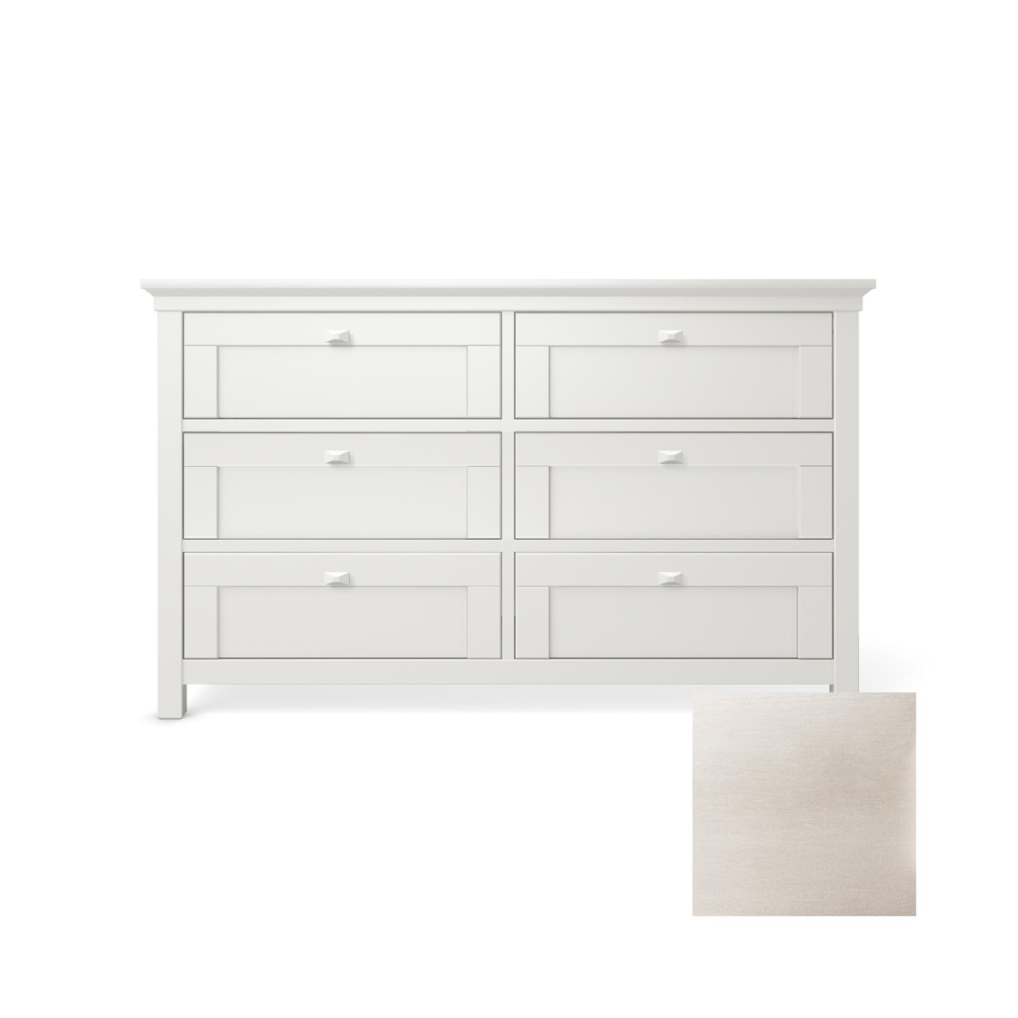 Romina Karisma Double Dresser - Tots to Teens Furniture
