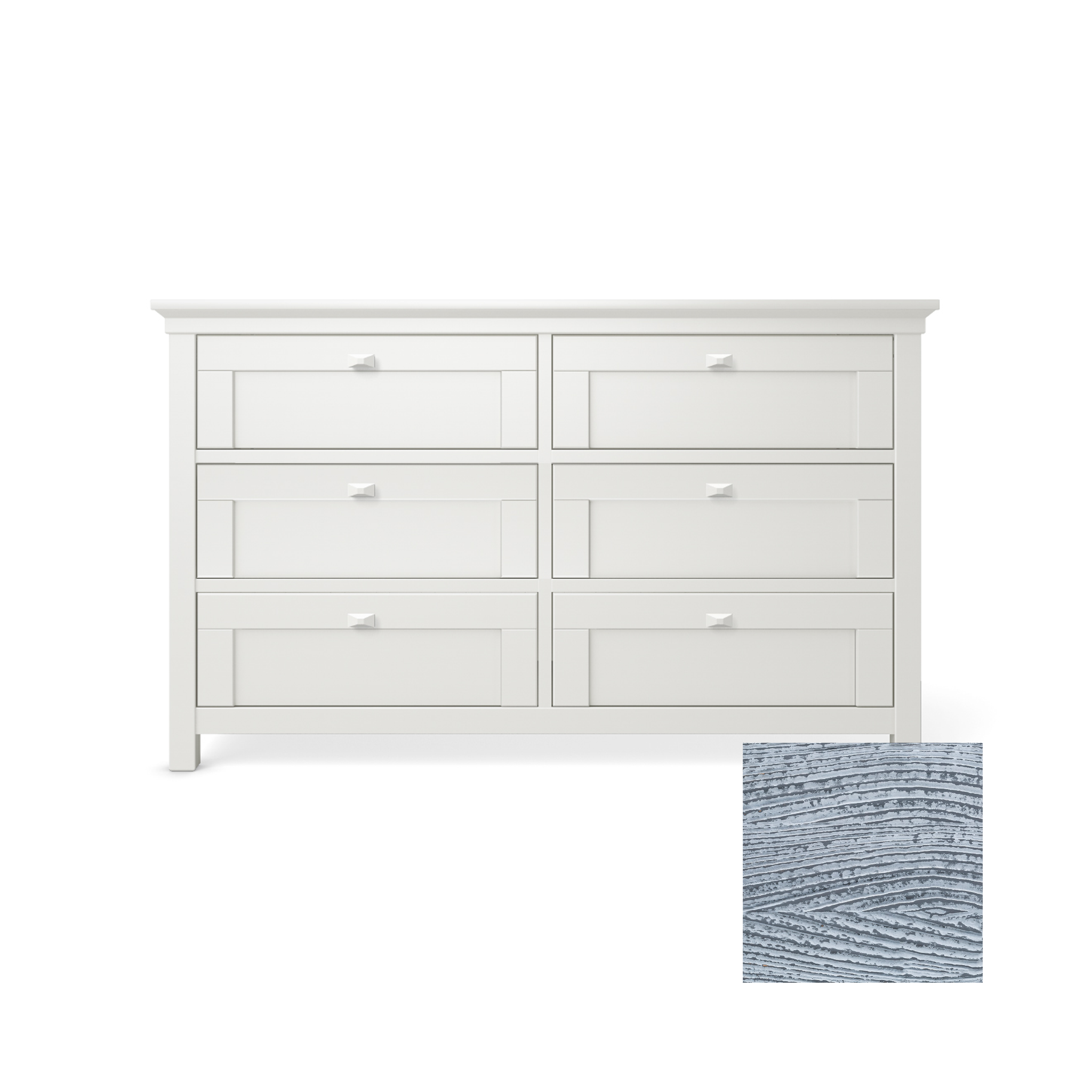 Romina Karisma Double Dresser - Tots to Teens Furniture