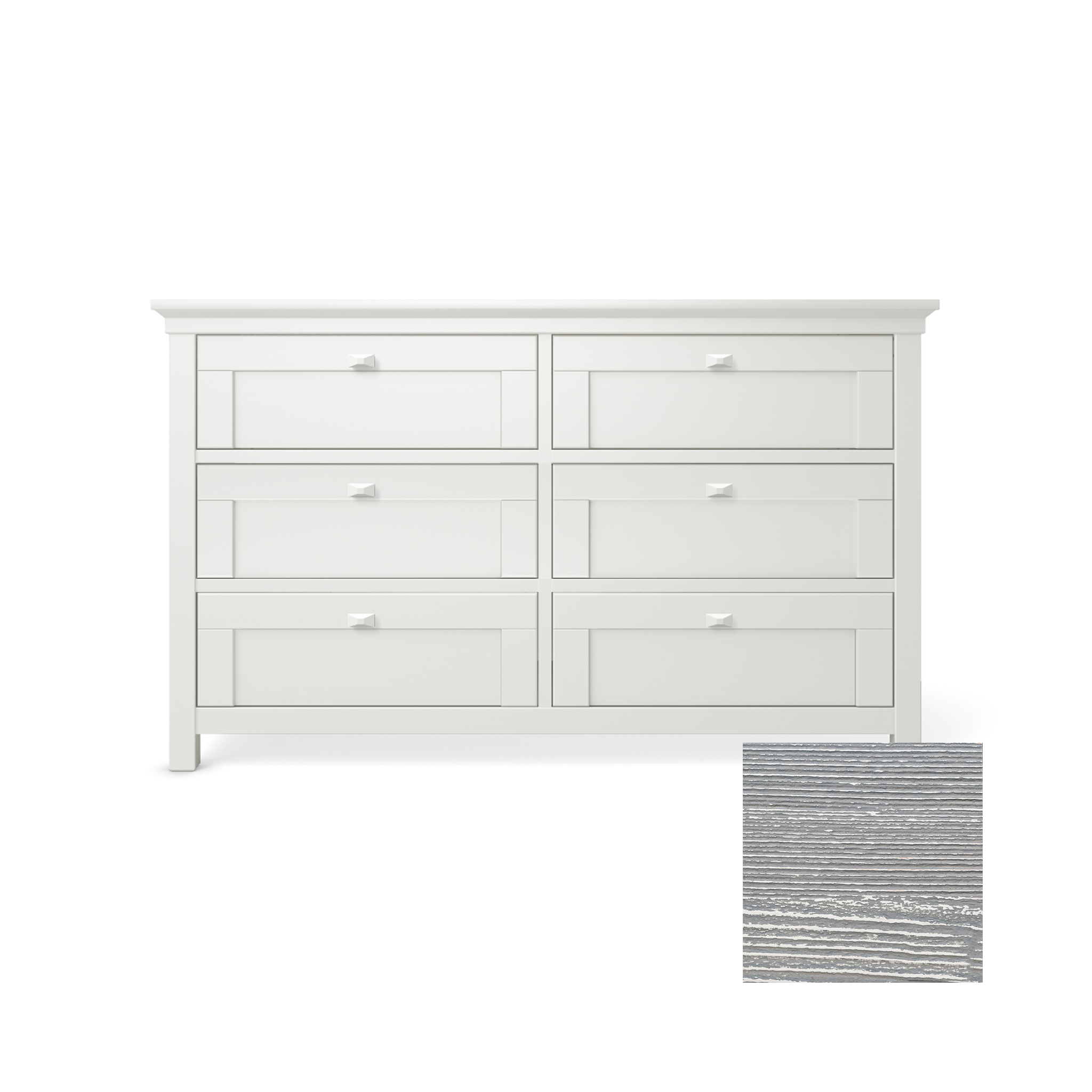 Romina Karisma Double Dresser - Tots to Teens Furniture