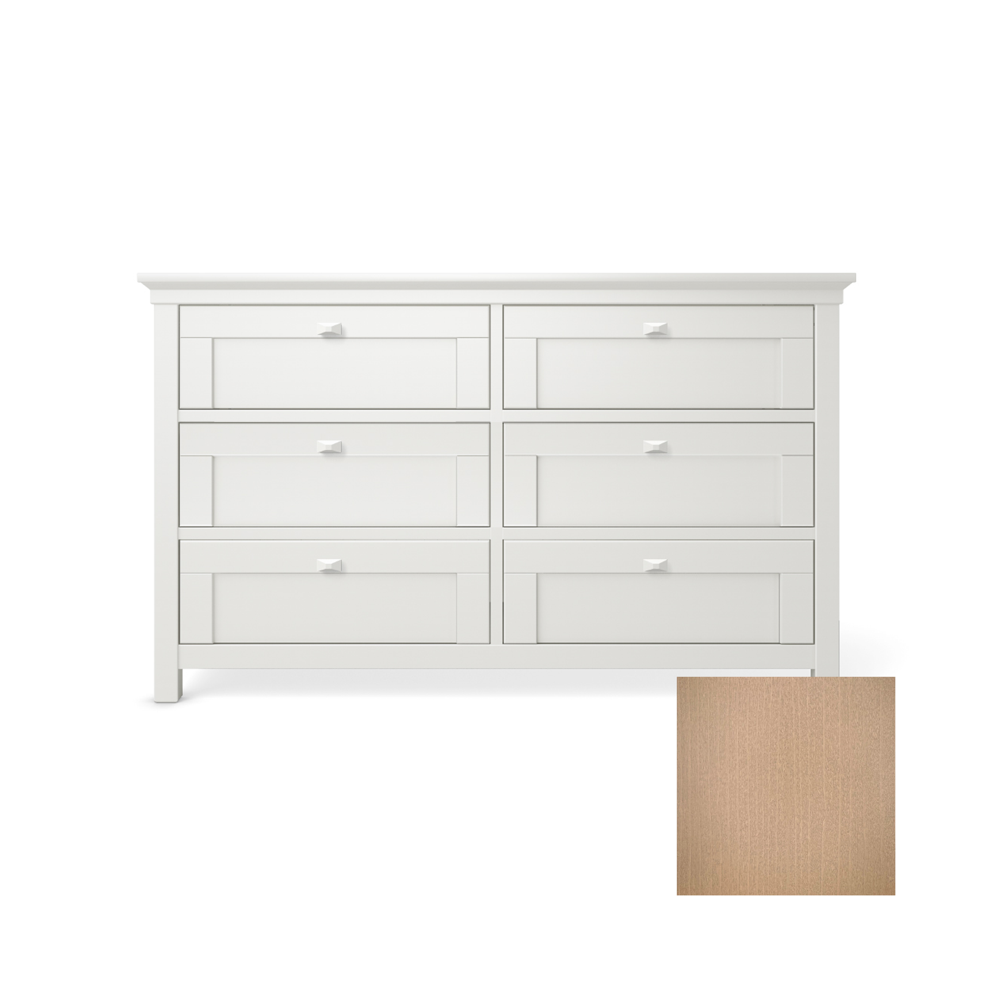 Romina Karisma Double Dresser - Tots to Teens Furniture