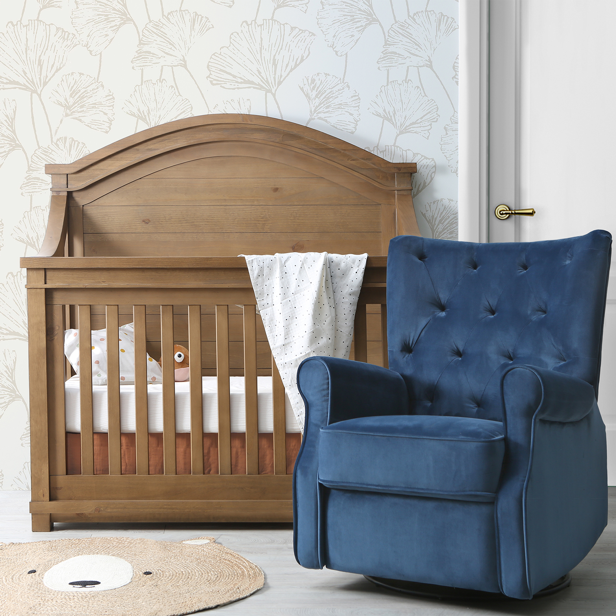 Rowan Arch Top Convertible Crib - Tots to Teens Furniture