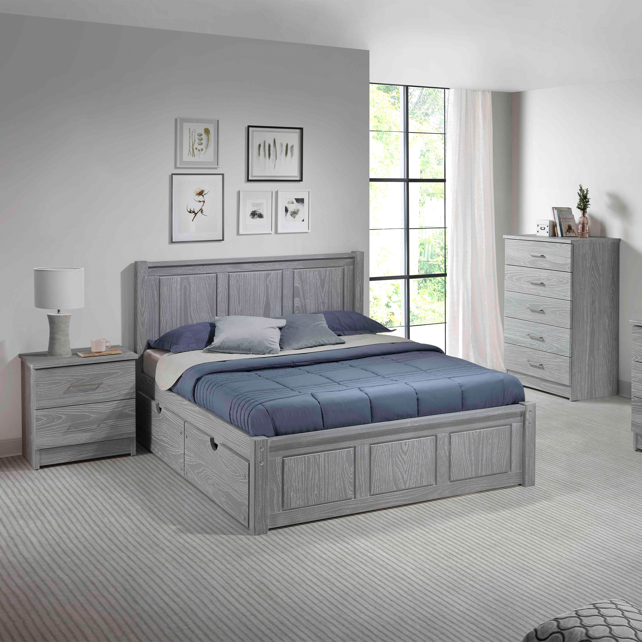 Salem Platform Bed - Tots to Teens Furniture