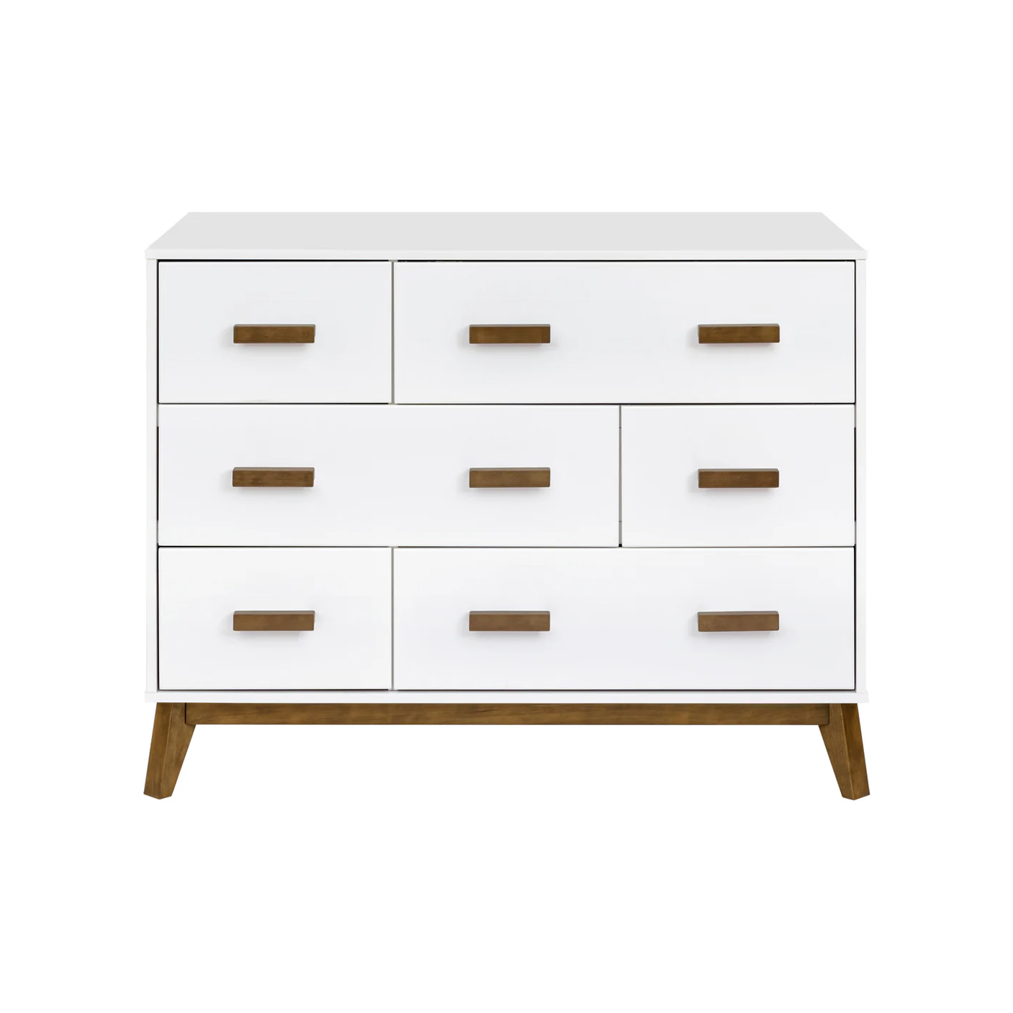 Scoot 6 Drawer Double Dresser - Tots to Teens Furniture