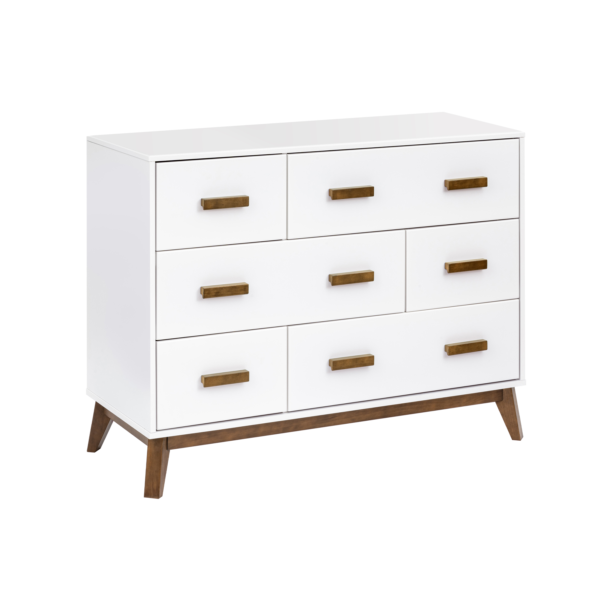 Scoot 6 Drawer Double Dresser - Tots to Teens Furniture
