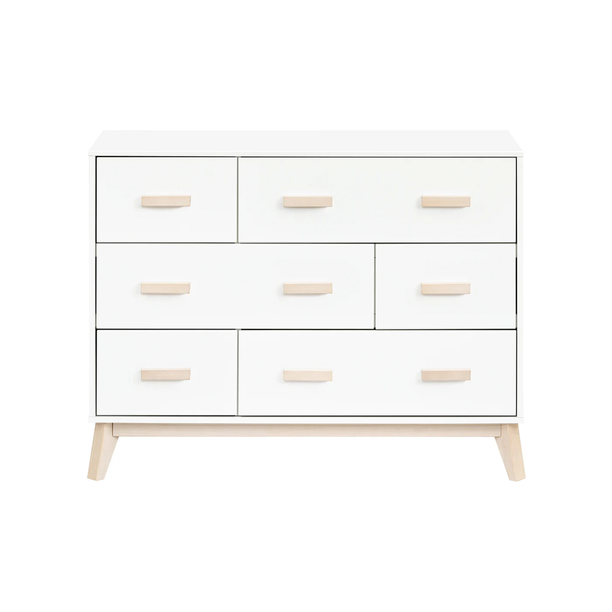 Scoot 6 Drawer Double Dresser - Tots to Teens Furniture
