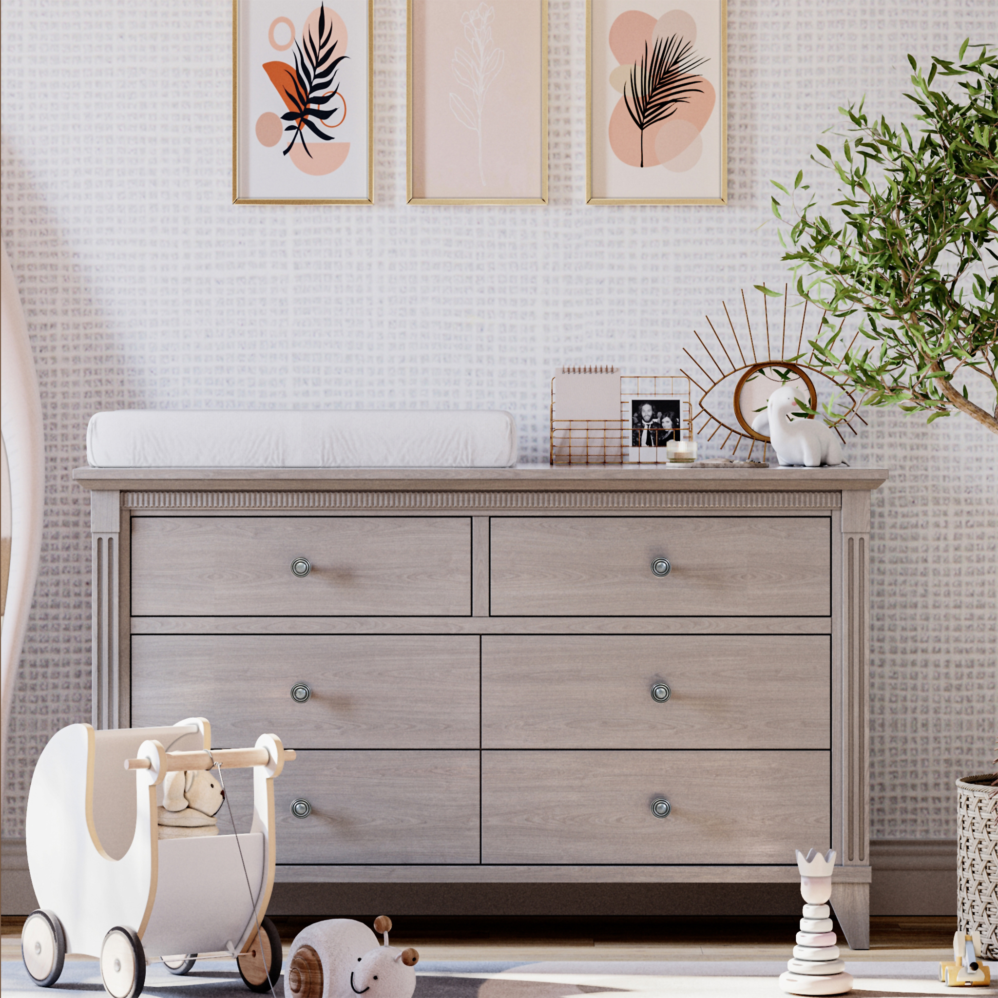 Edison Double Dresser - Tots to Teens Furniture