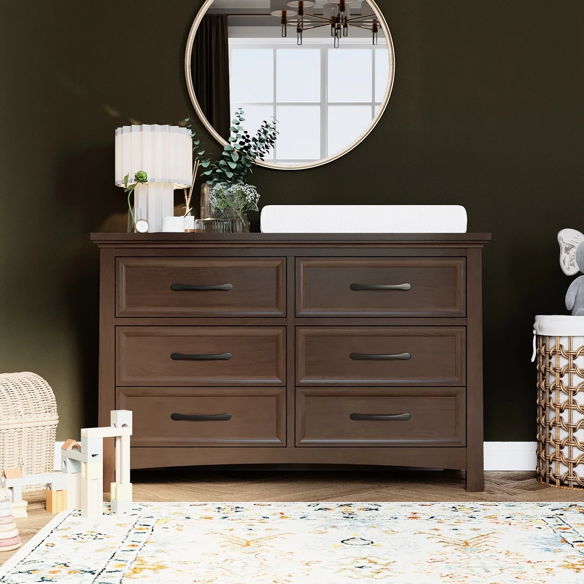 Serena Double Dresser - Tots to Teens Furniture