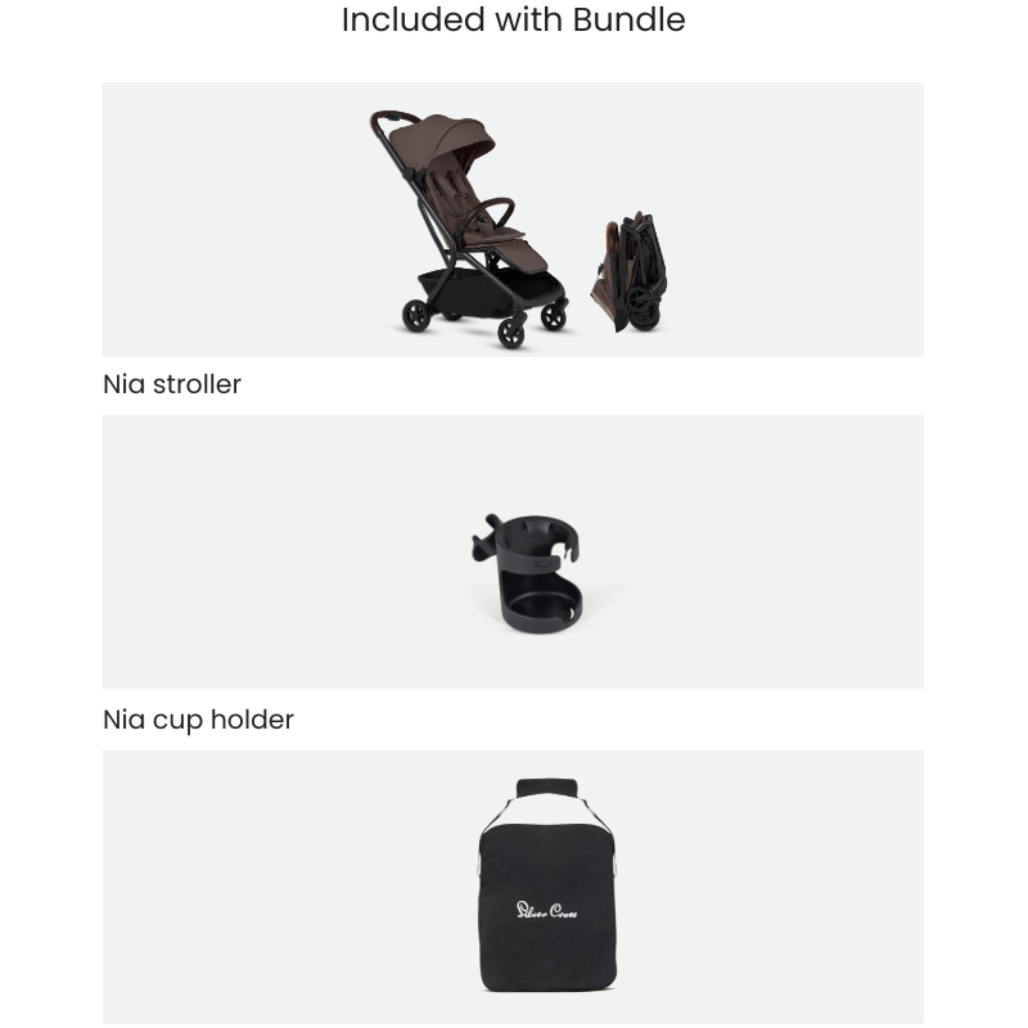 Silver Cross Nia Travel Bundle | Tots to Teens Furniture