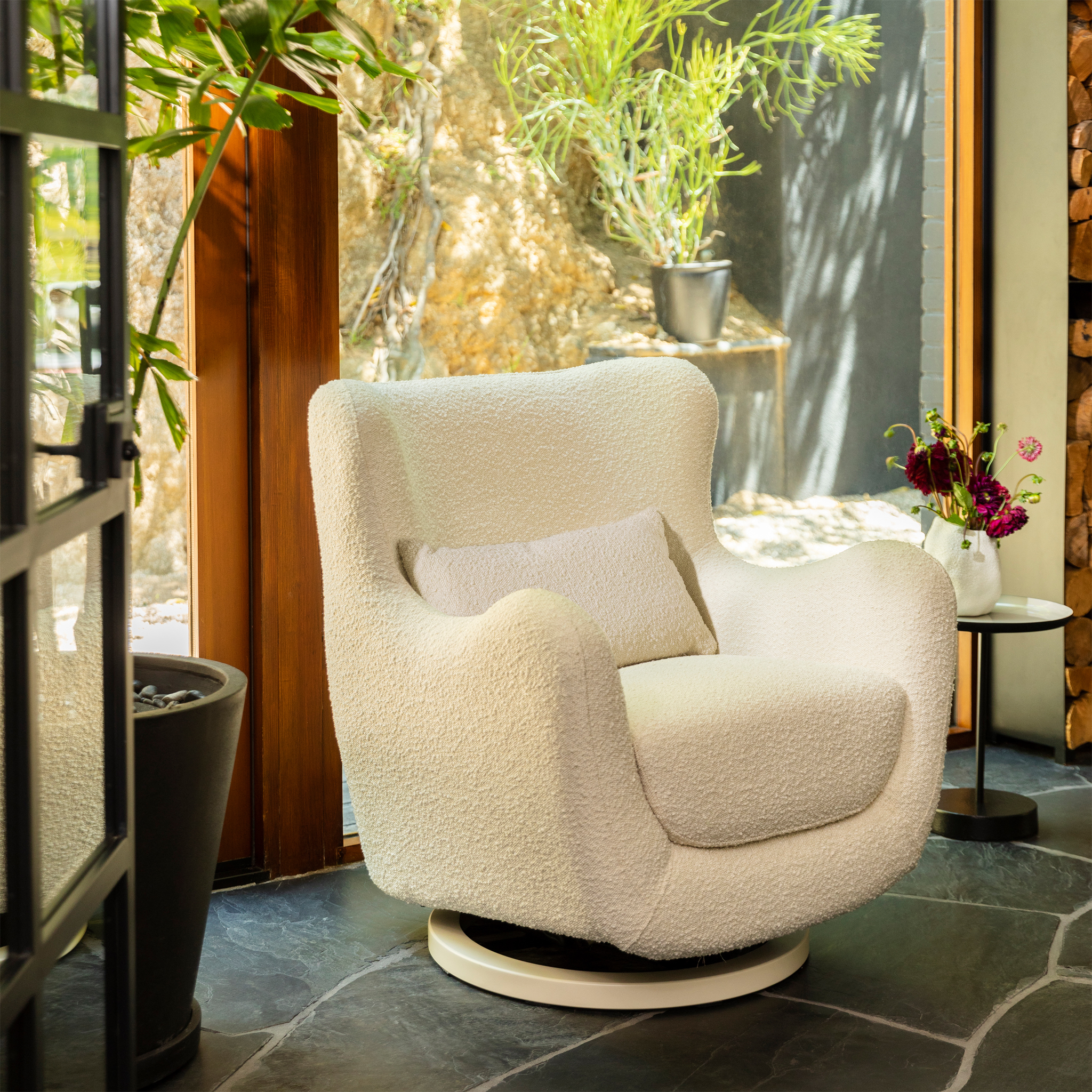 Solstice Swivel Glider - Tots to Teens Furniture